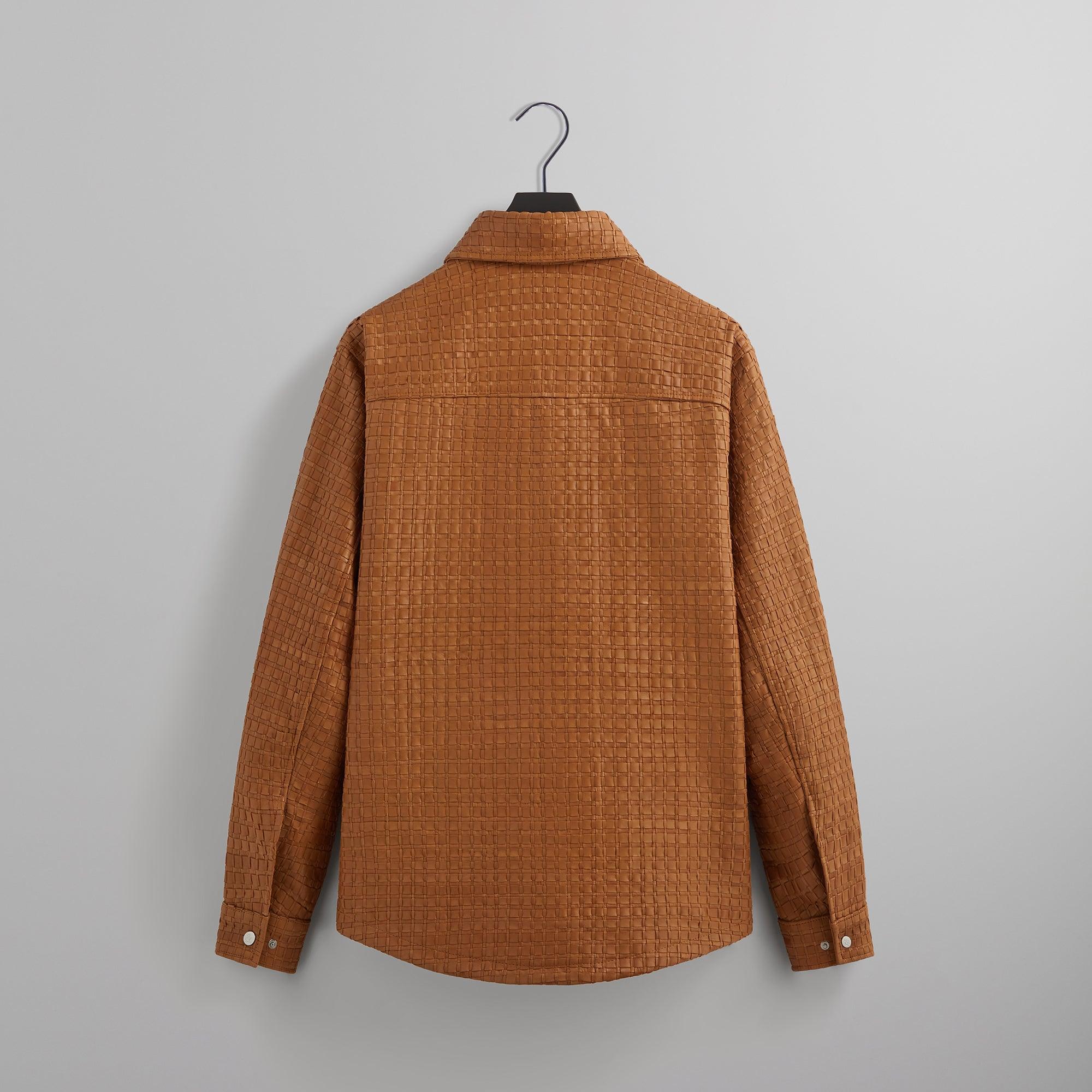 &Kin Woven Leather Apollo II Shirt - Tool Male Product Image