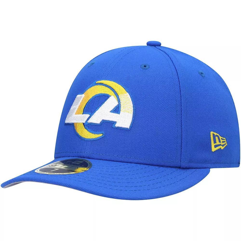 Men's New Era Royal Los Angeles Rams Omaha Low Profile 59FIFTY Fitted Hat,  Product Image