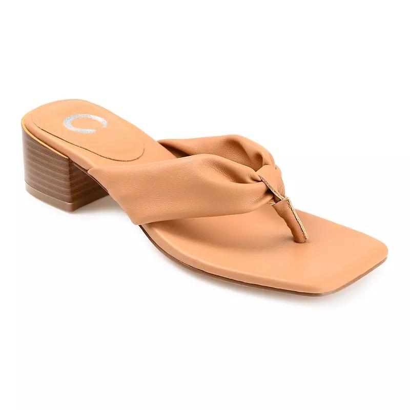 Journee Seelah Womens Heeled Thong Sandals Product Image