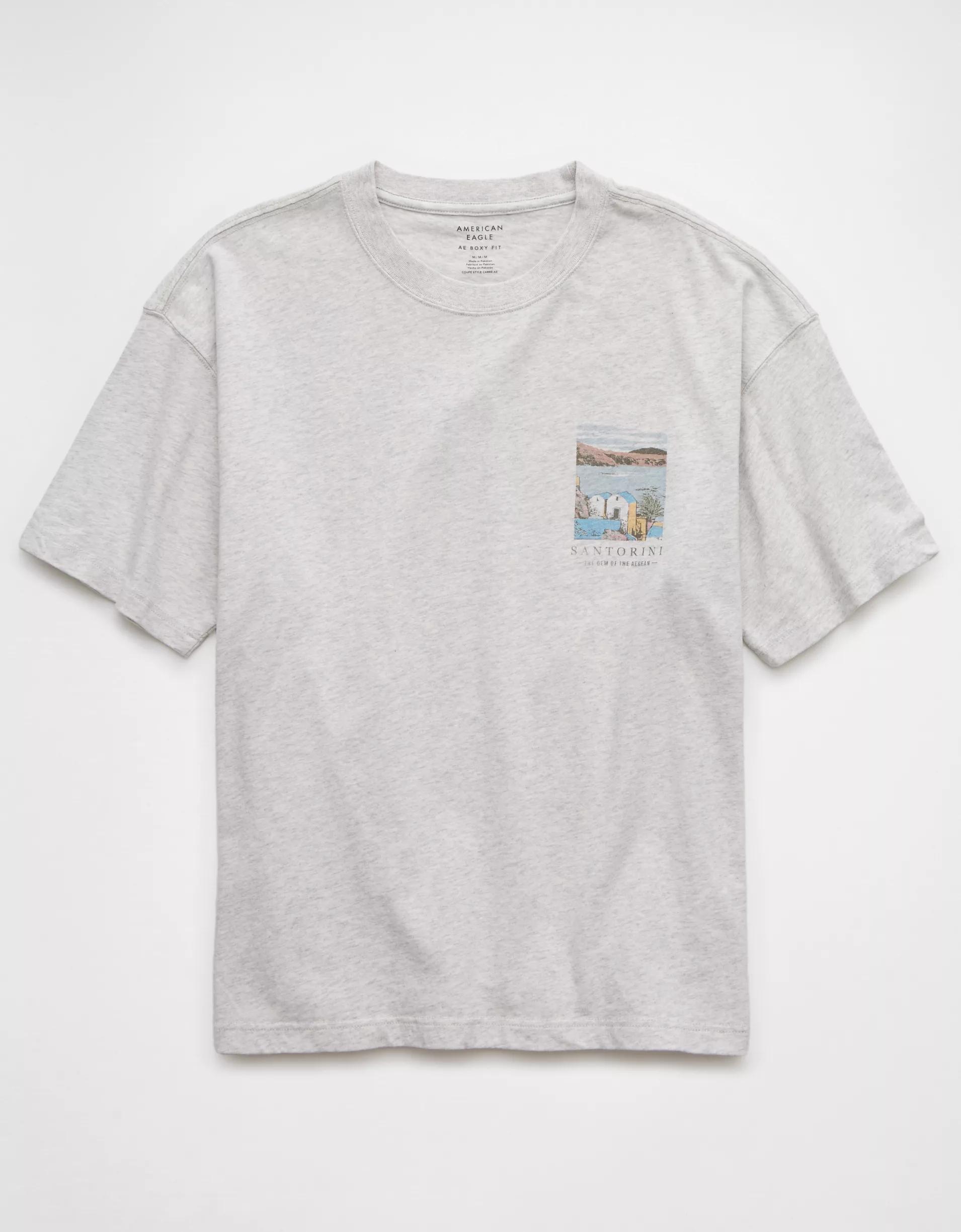 AE Boxy Destination Graphic T-Shirt Product Image