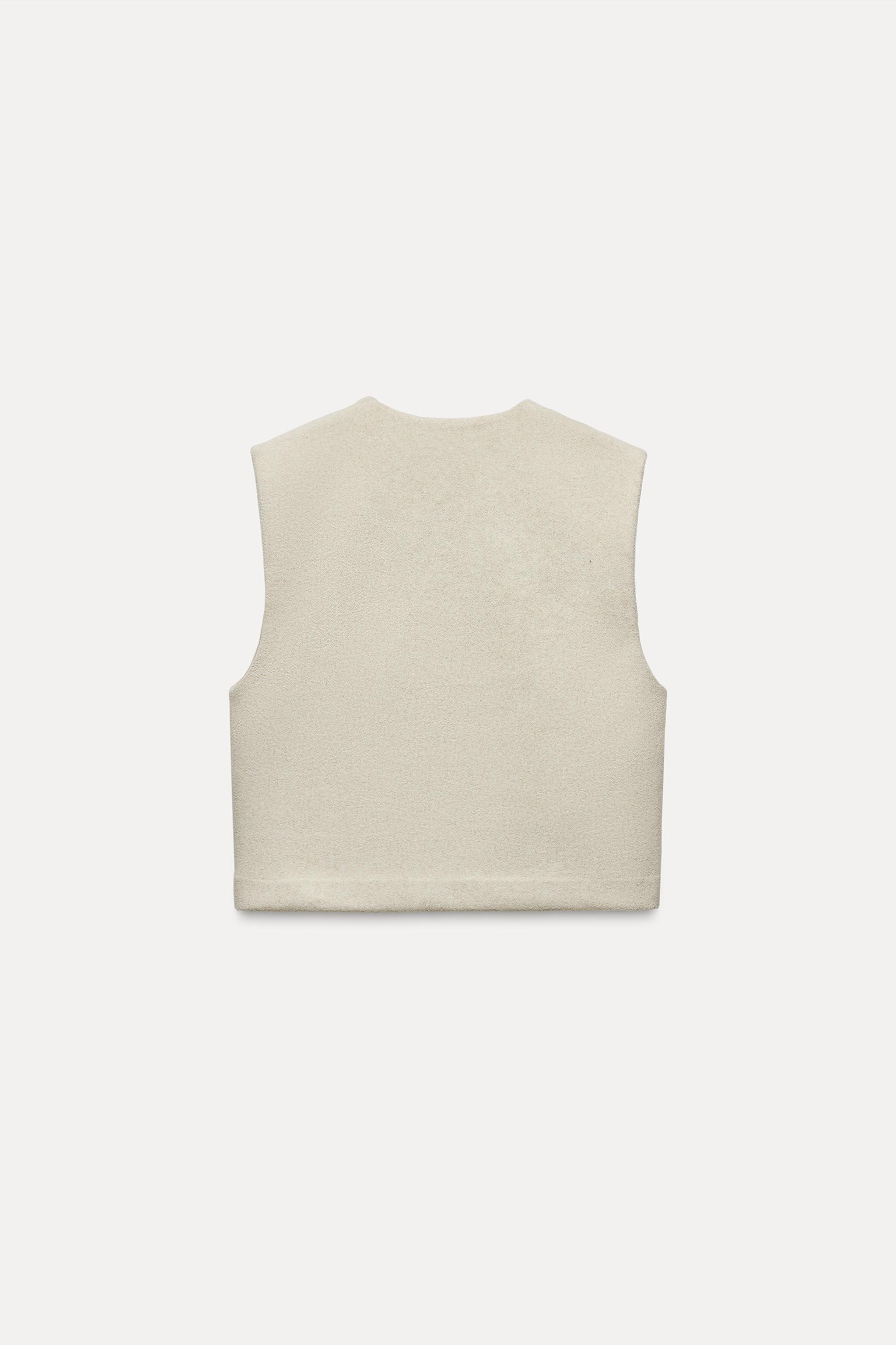 SOFT V-NECK VEST Product Image