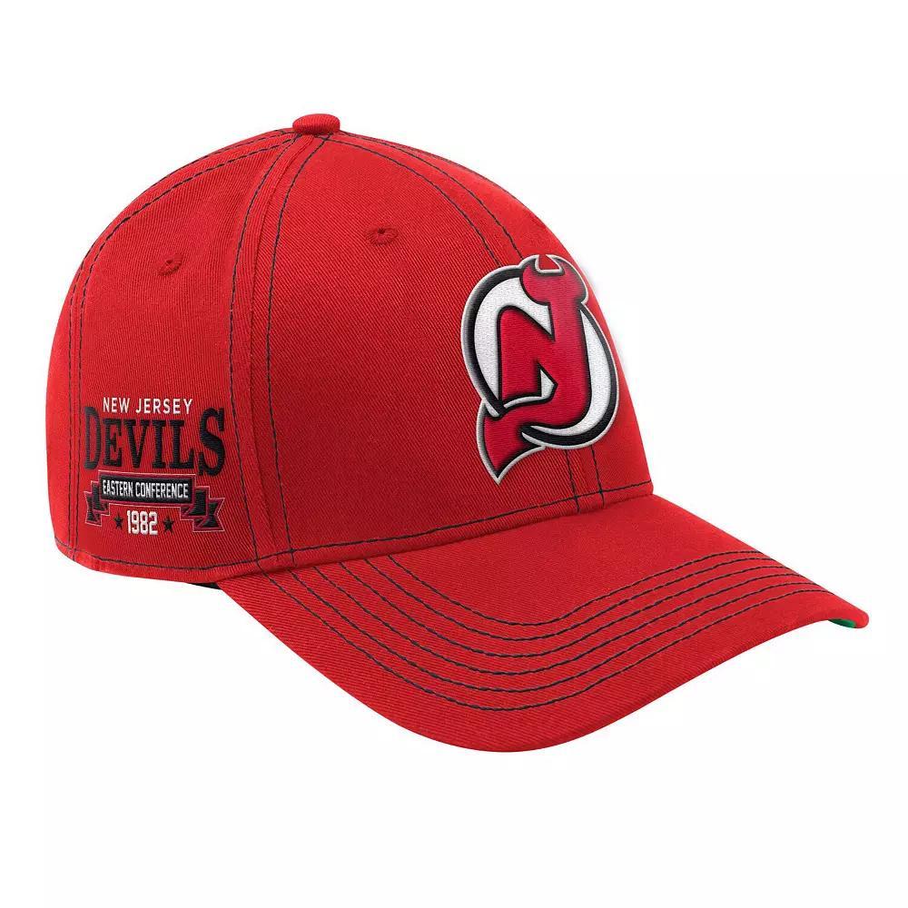 Men's Starter Red New Jersey Devils Sphere II Curved Starfit Adjustable Hat, Nhl Red Product Image