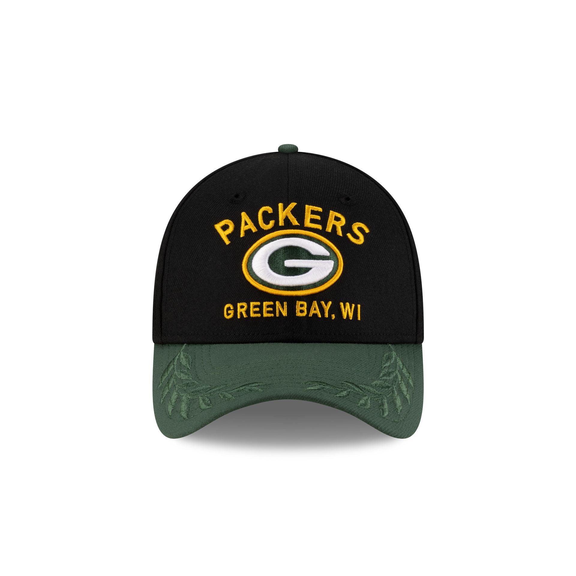 Green Bay Packers 2025 Draft 39THIRTY Stretch Fit Hat Male Product Image