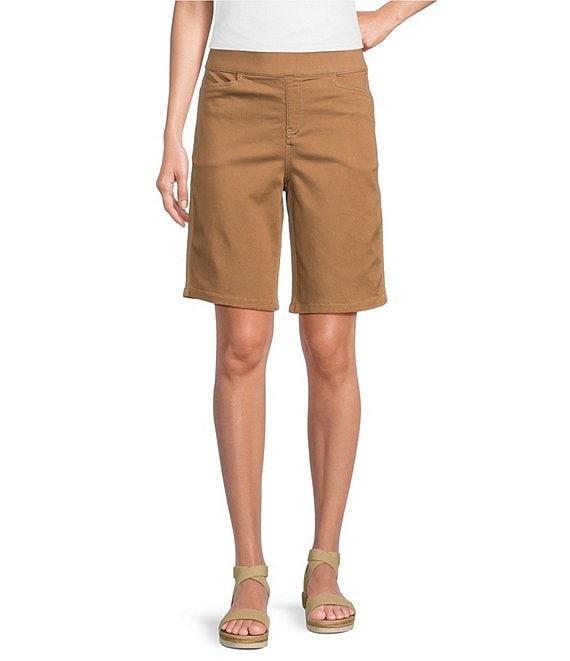 Intro Daisy High Waisted Pull-On Bermuda Shorts Product Image