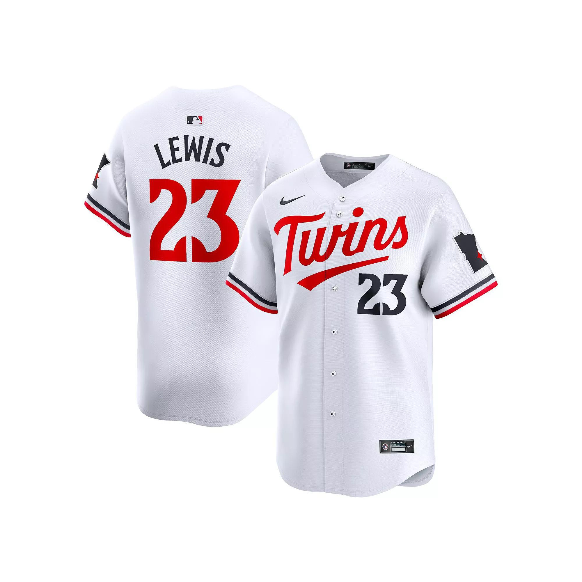 Men's Nike Royce Lewis White Minnesota Twins Home Limited Player Jersey,  Product Image