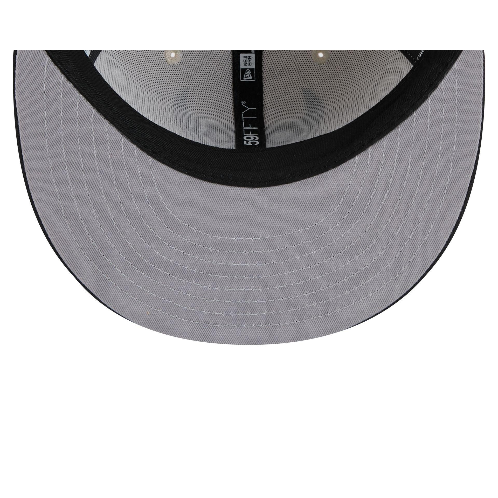 Chicago Bulls Linen 59FIFTY Fitted Hat Male Product Image