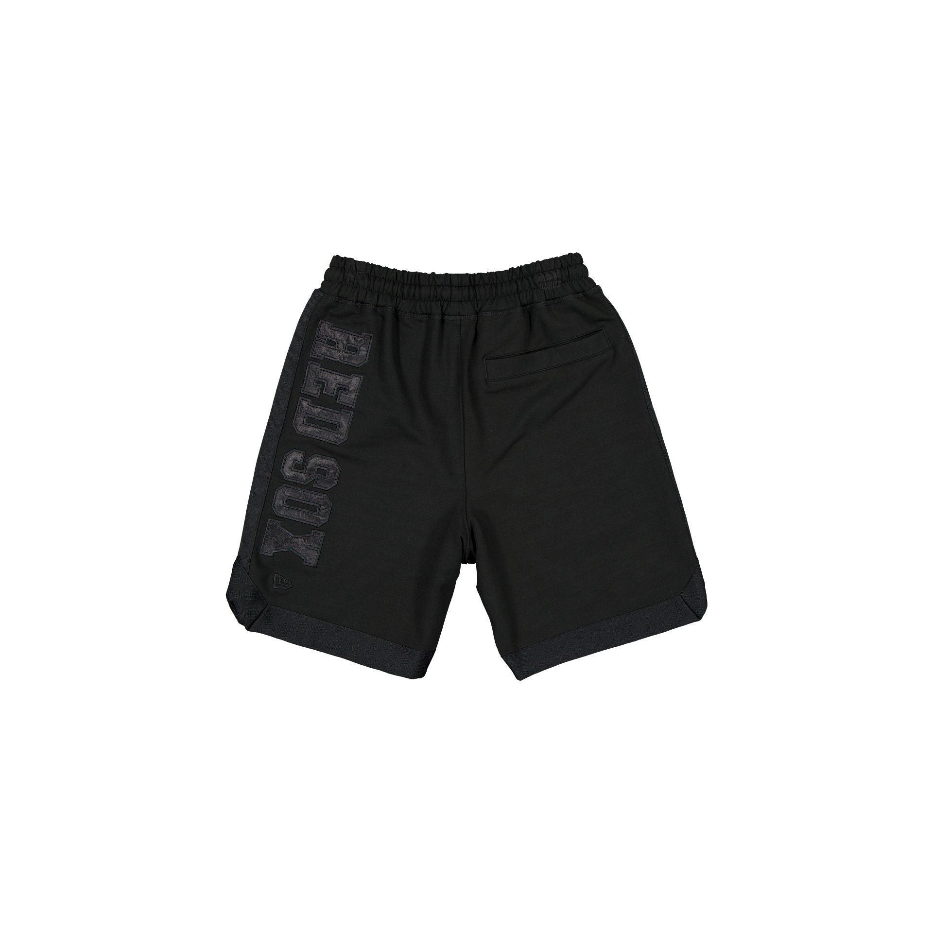 Boston Red Sox Black on Black Logo Select Shorts Male Product Image