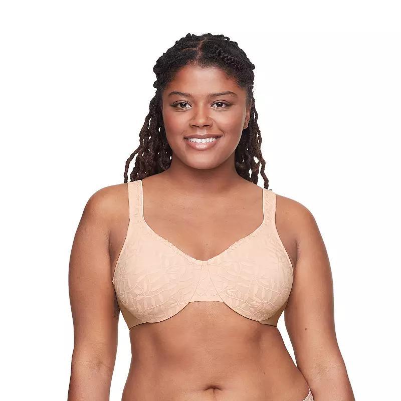 Olga by Warners Sheer Leaves Lace Full-Figure Full-Coverage Minimizer Bra 35519, Womens Product Image