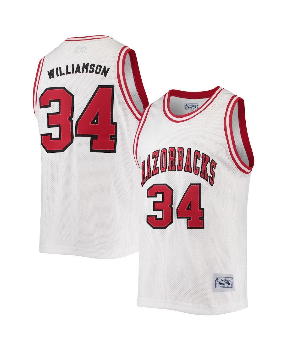 Mens Original Retro Brand Corliss Williamson Arkansas Razorbacks Alumni Commemorative Classic Basketball Jersey Product Image