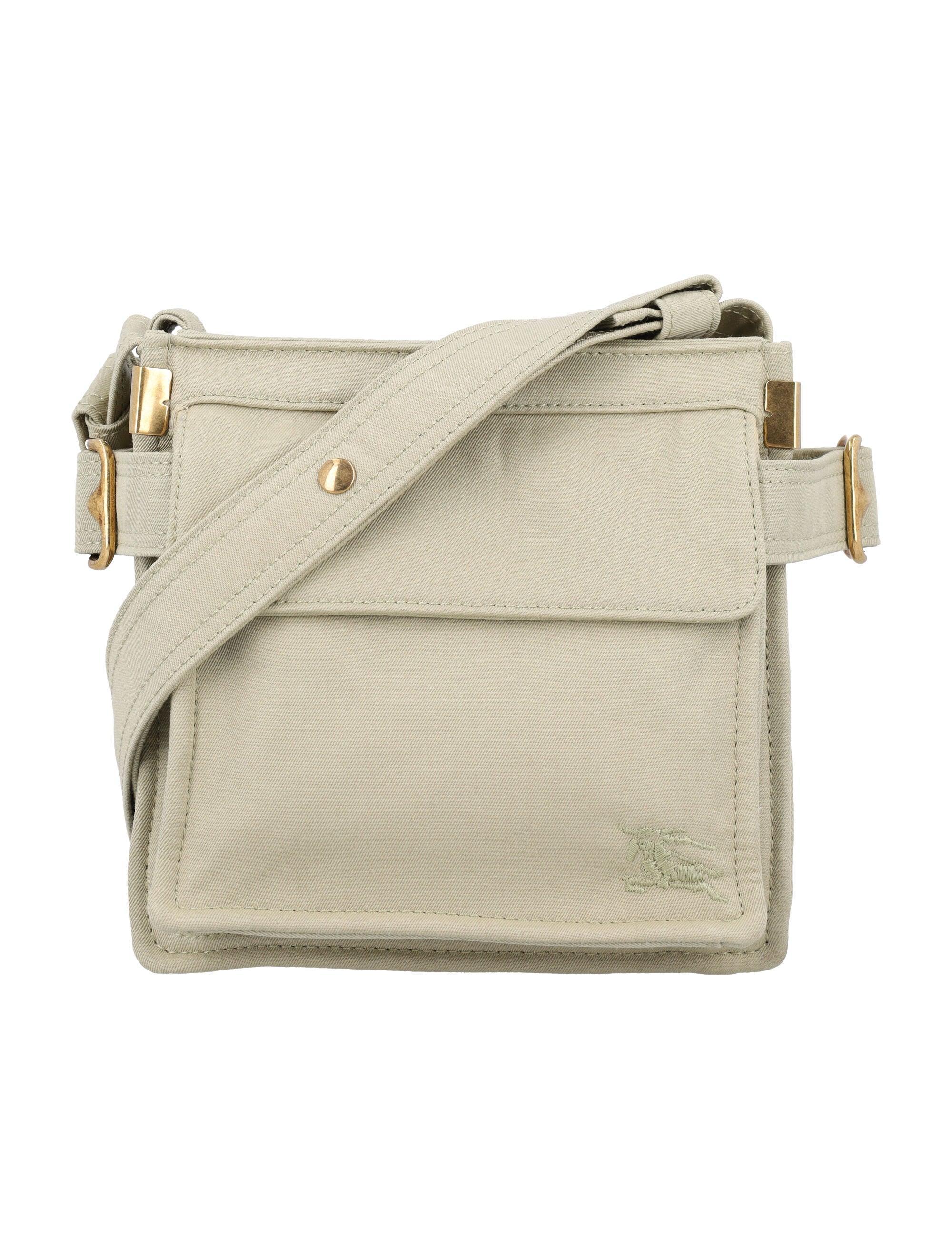 BURBERRY Trench Phone Mini Handbag In Green Product Image