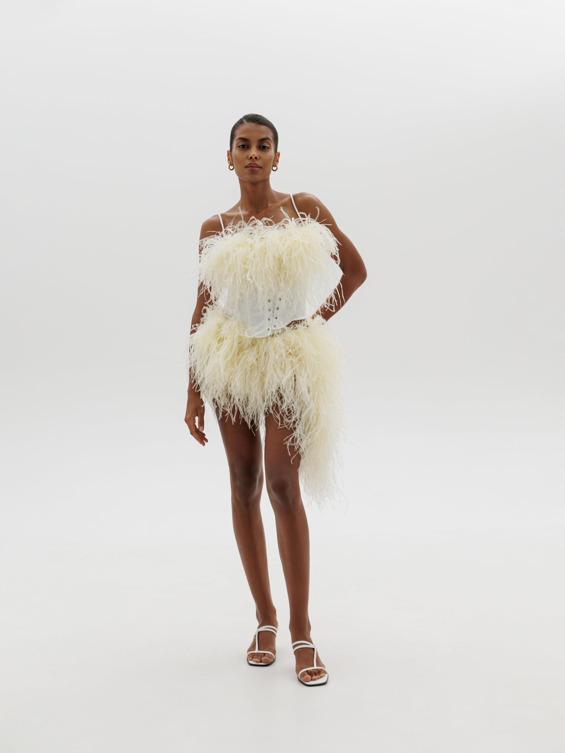 Cloud Nine skort in Butter Product Image