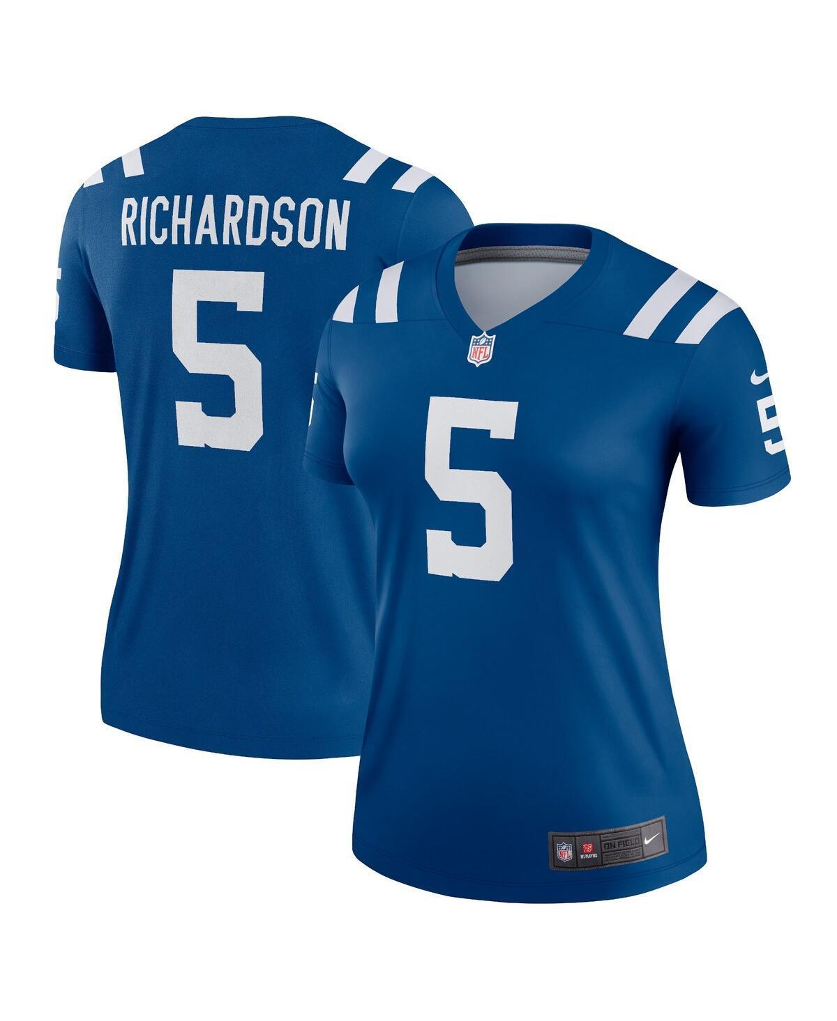 Womens Nike Anthony Richardson Royal Indianapolis Colts Legend Jersey Product Image