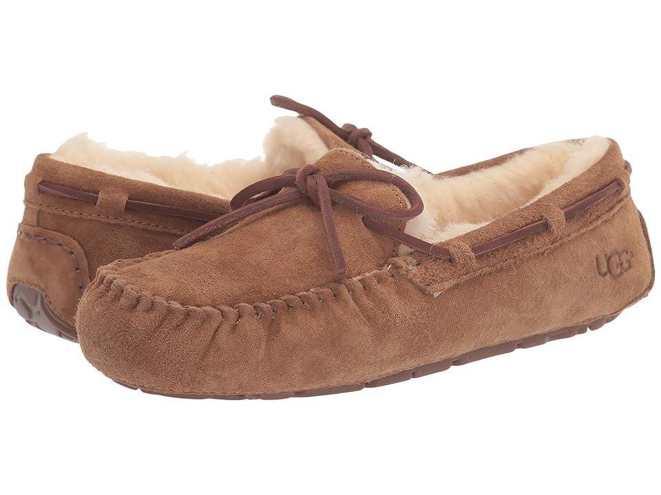 UGG Womens Dakota Wool-Lined Suede Slipper Product Image