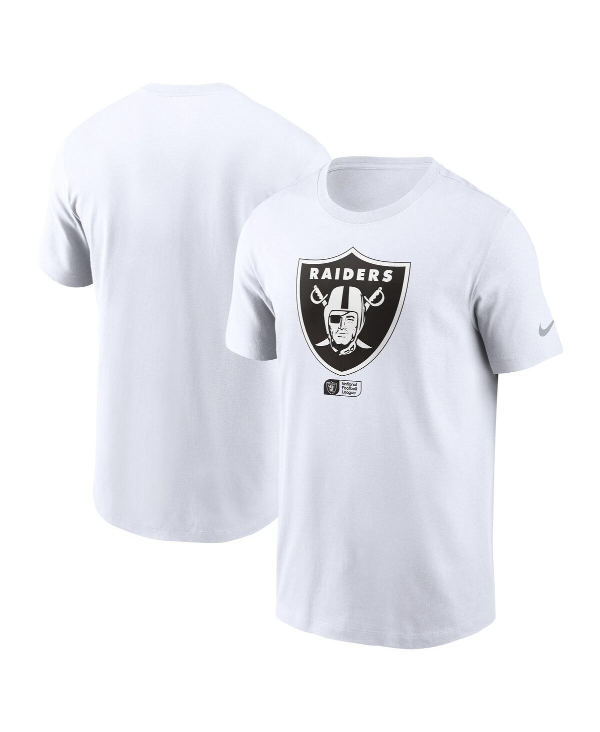 Men's Nike White Las Vegas Raiders Faded Essential T-Shirt, Size: XL, Lvr White Product Image