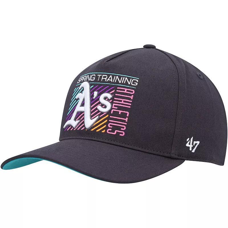 Mens 47 Charcoal Oakland Athletics 2023 Spring Training Reflex Hitch Snapback Hat Product Image