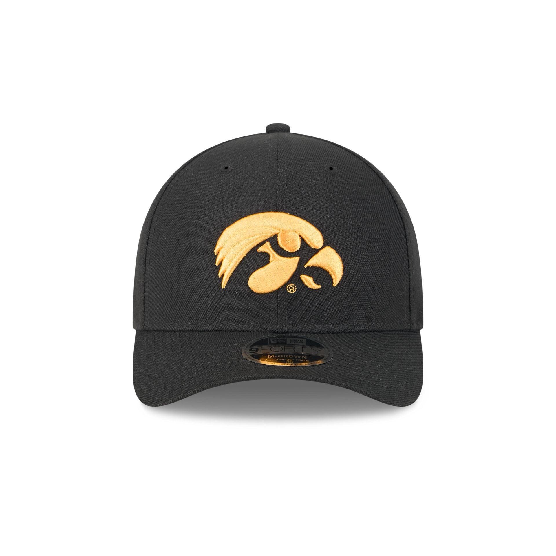 Iowa Hawkeyes Team 9FORTY M-Crown Snapback Hat Male Product Image