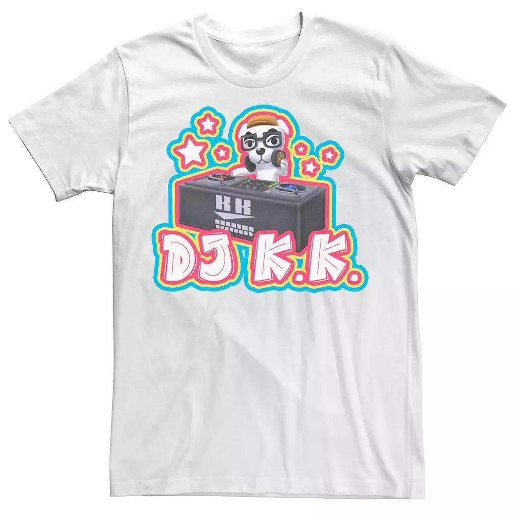 Men's Animal Crossing DJ K.K. Graphic Tee, Size: Small, White Product Image