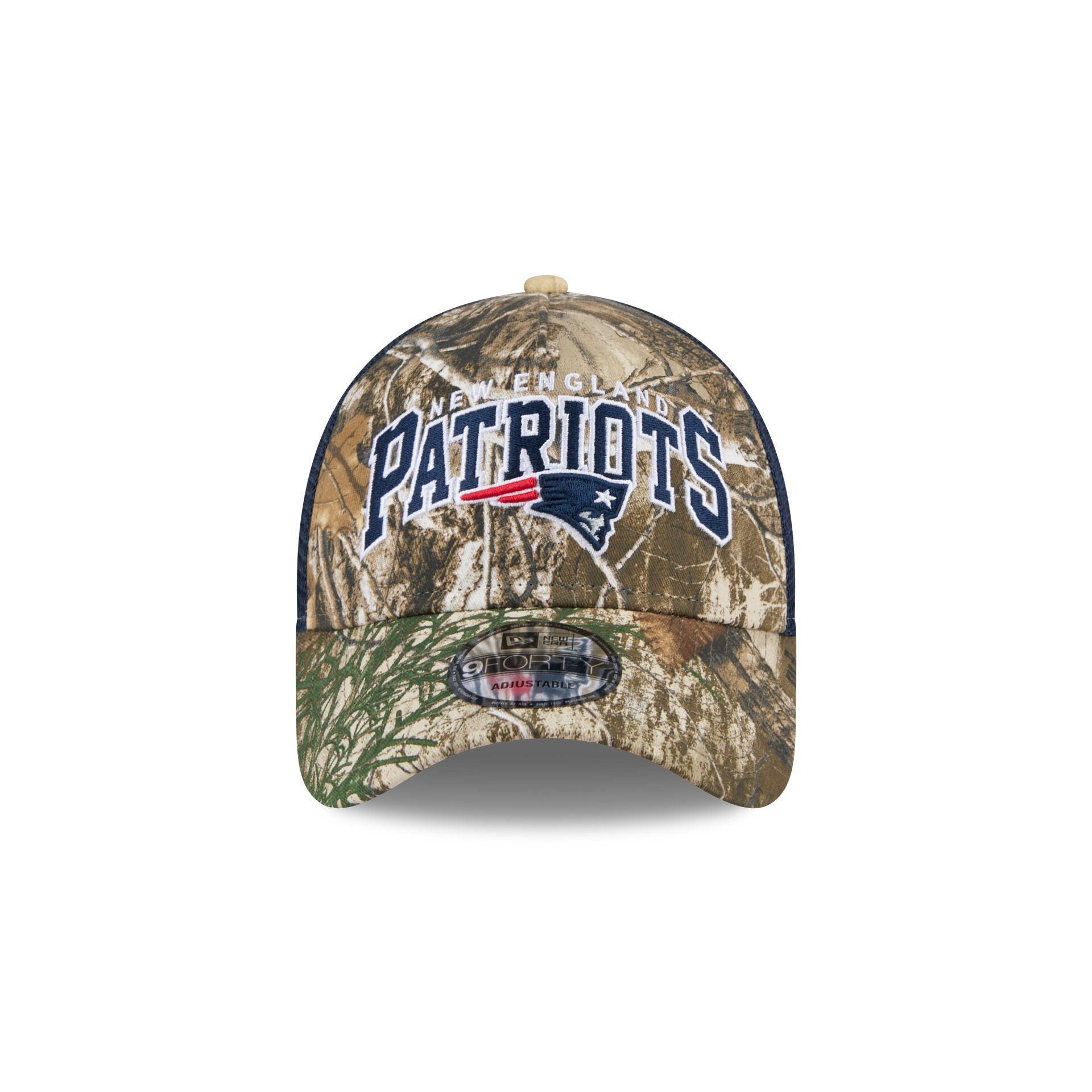 New England Patriots Active 9FORTY A-Frame Trucker Hat Male Product Image