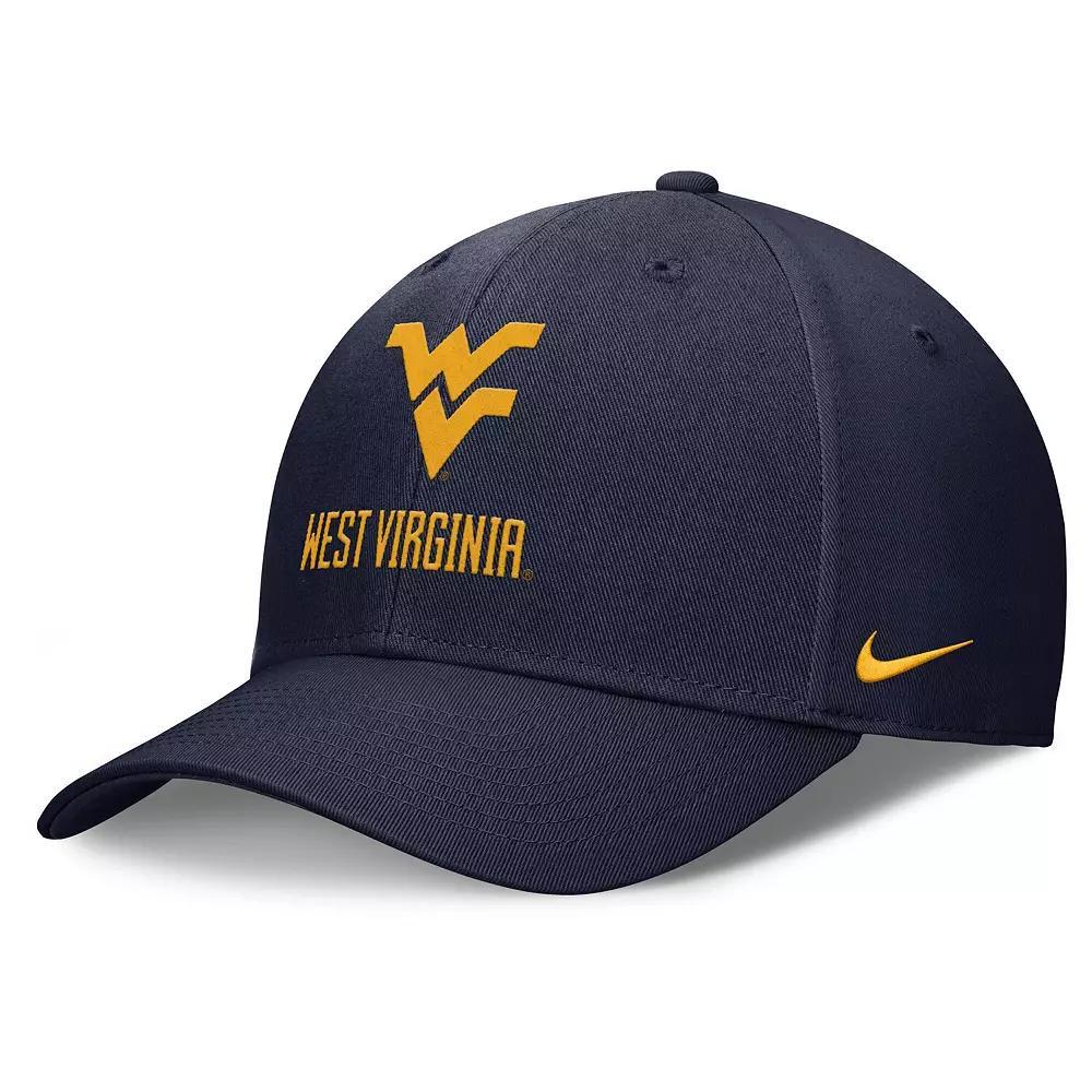 Men's Nike Navy West Virginia Mountaineers Campus Club Adjustable Hat, Blue Product Image