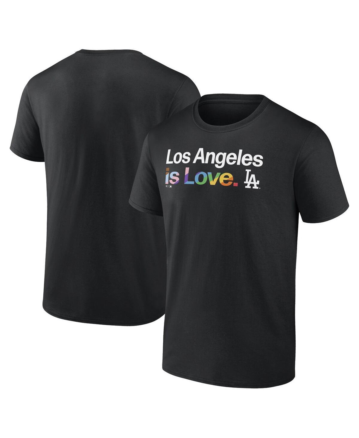 Mens Profile Los Angeles Dodgers Pride T-Shirt Product Image