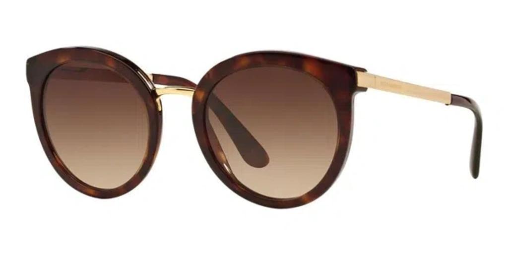 DOLCE & GABBANA Sunglasses, Dg4268 In Tortoise,brown Gradient Product Image