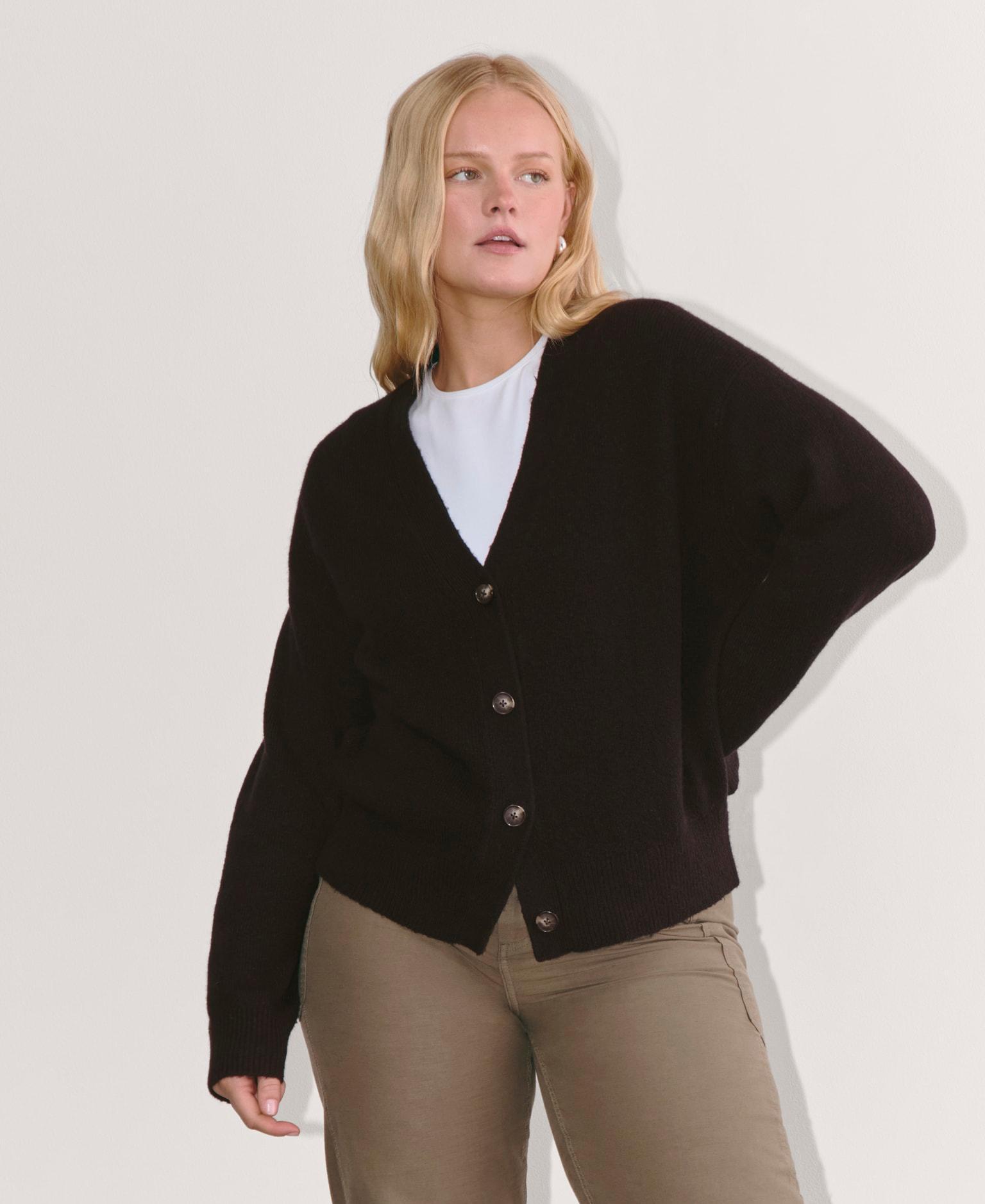 Womens Cocoon Cardigan in Plush Cotton by Everlane Product Image