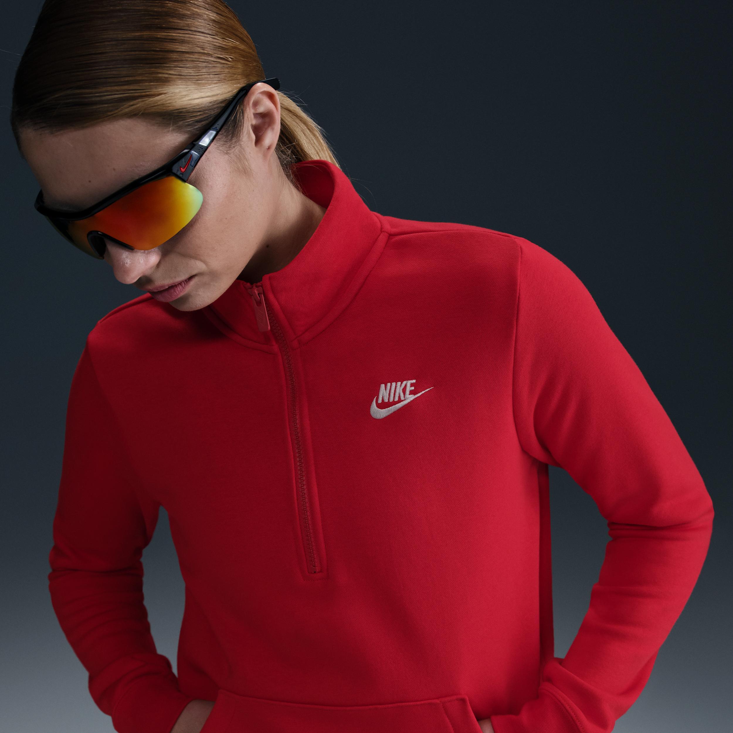 Nike Sportswear Club Fleece Women's 1/2-Zip Sweatshirt Product Image