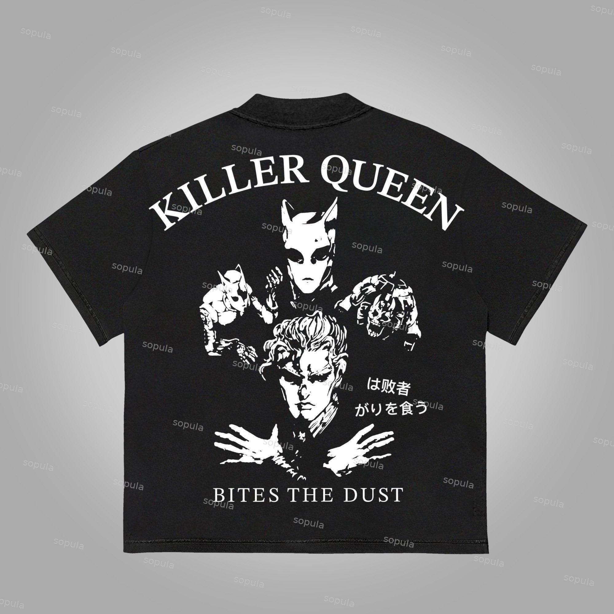 Jojo Killer Queen Graphics Cotton T-Shirt Product Image