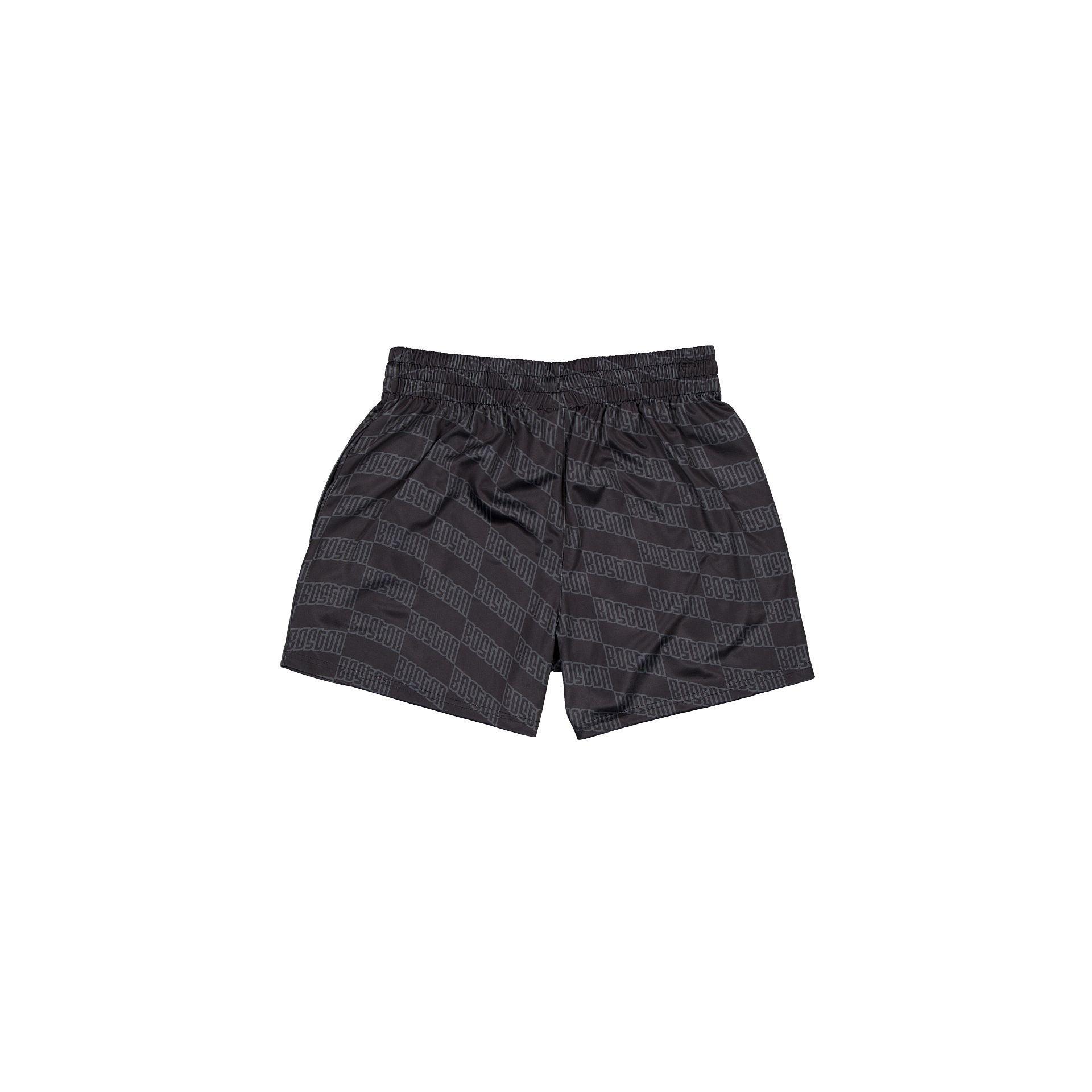 Boston Celtics Green All-Over-Print Shorts Male Product Image