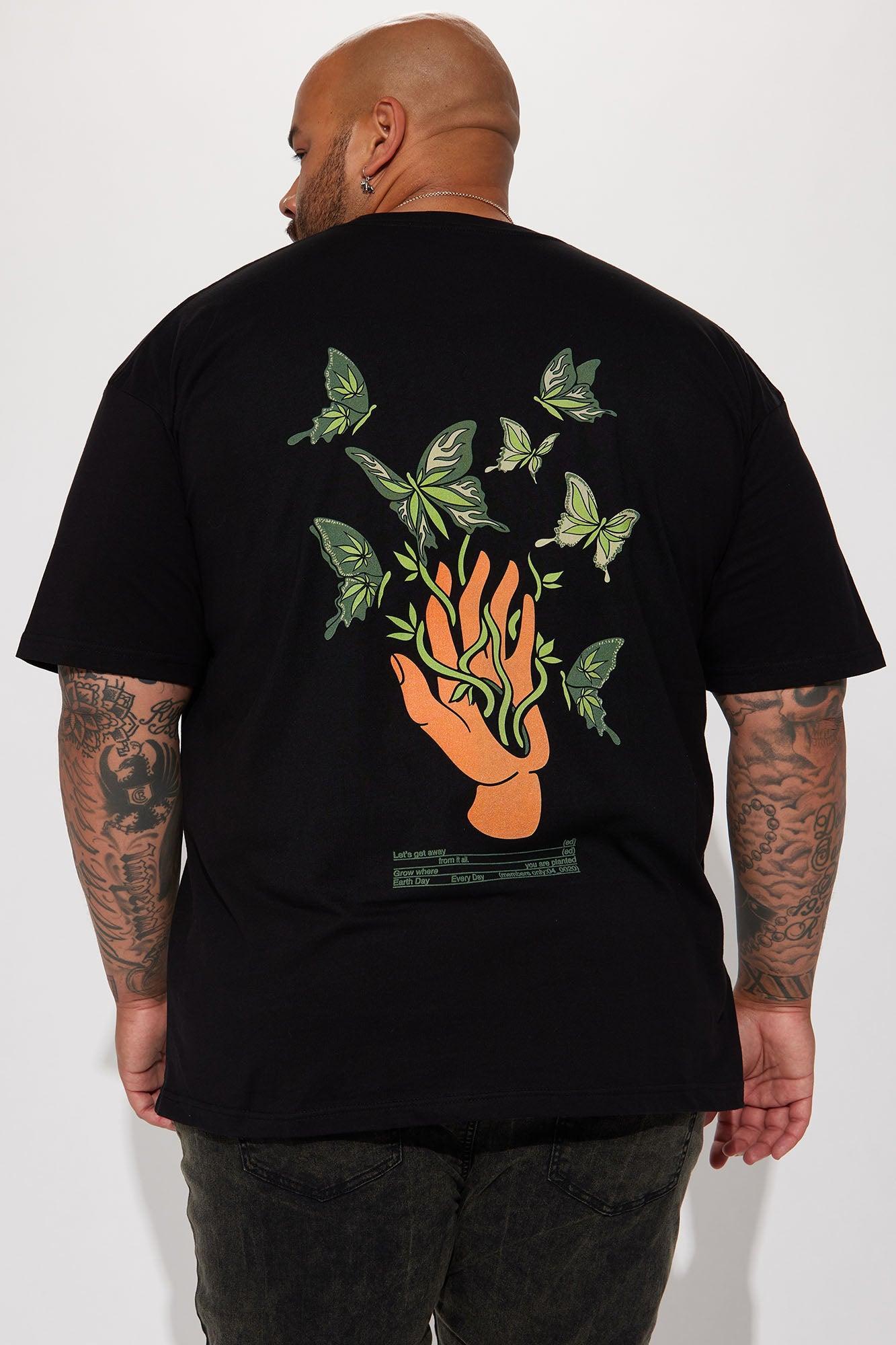 Let's Get Away Short Sleeve Tee - Black Product Image