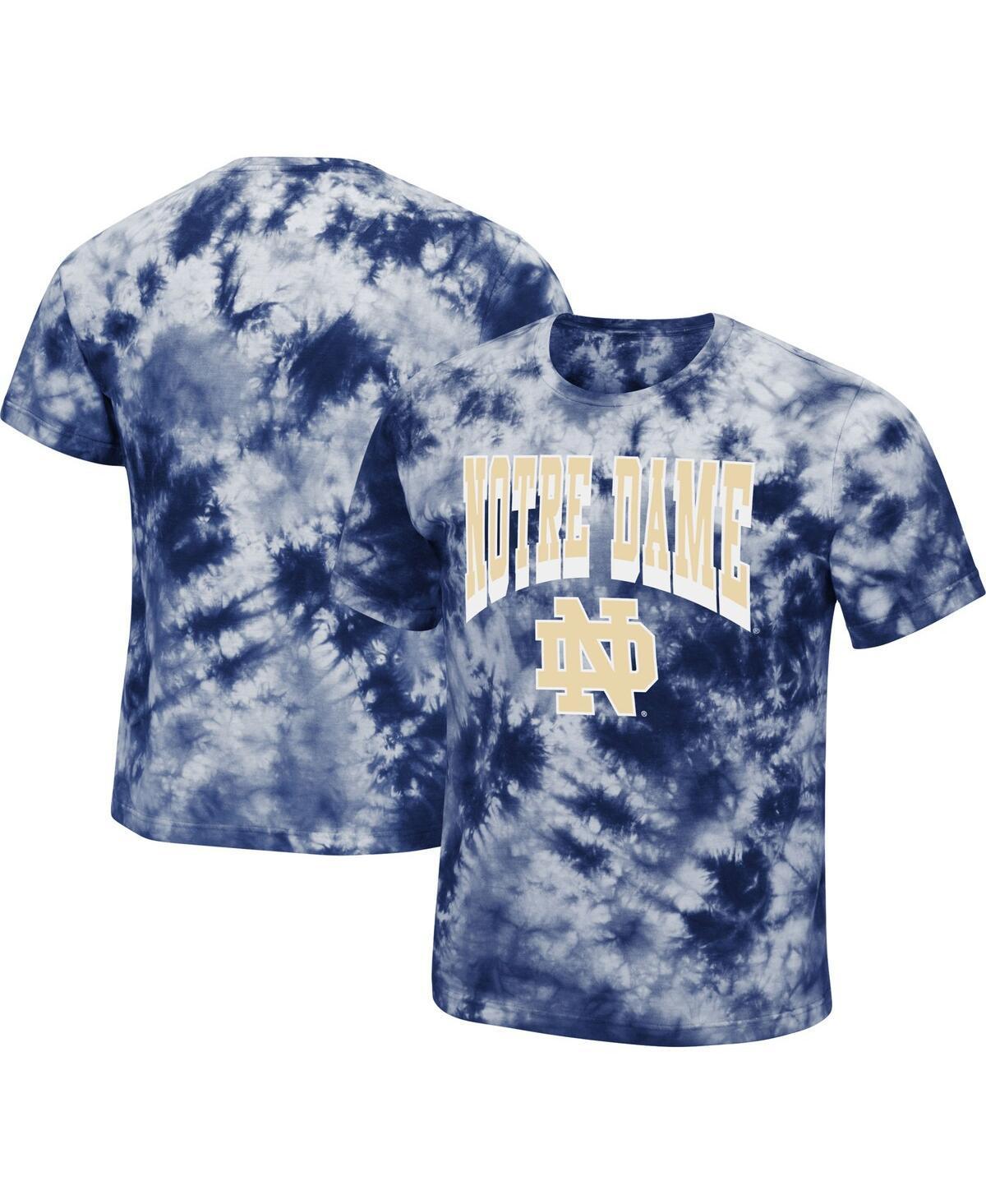 Mens Colosseum Notre Dame Fighting Irish Pickford Tie-Dye T-Shirt Blue Product Image