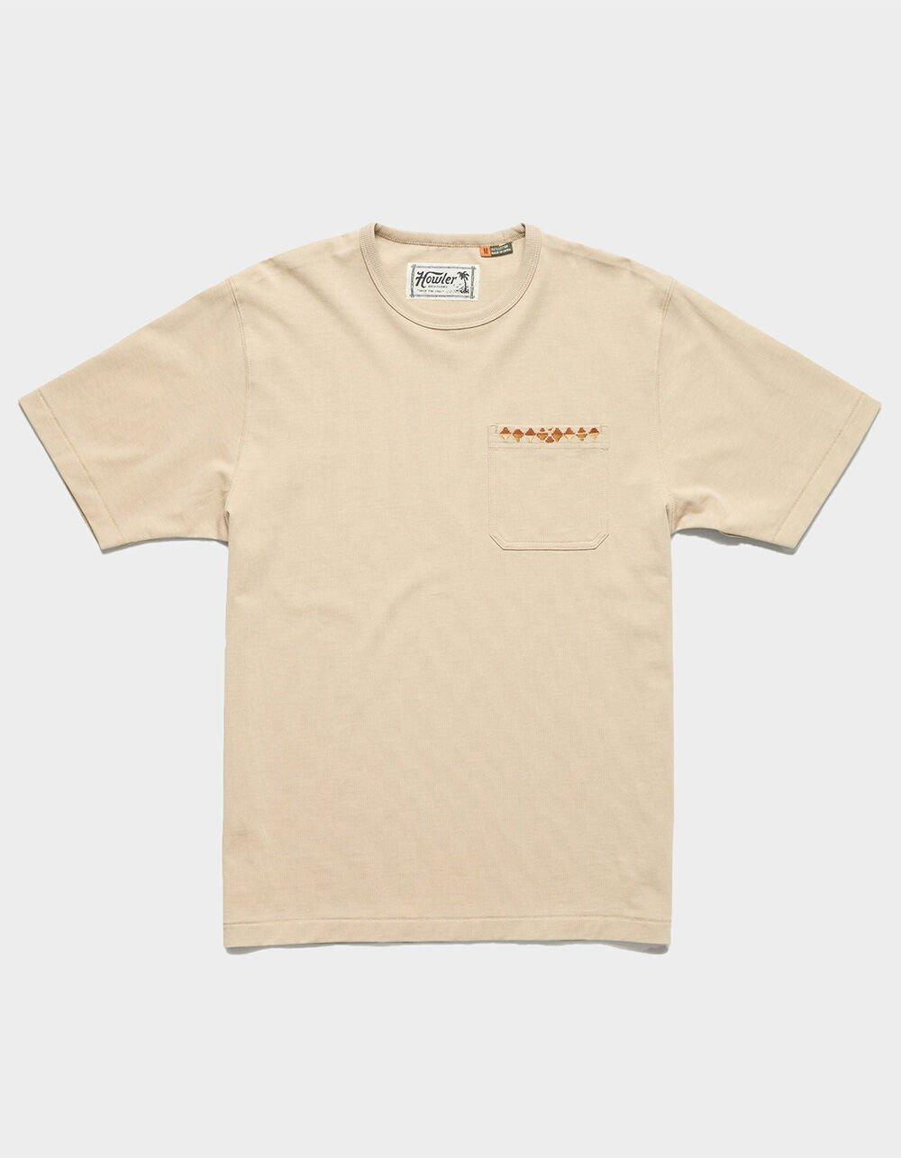 HOWLER BROTHERS Spectrum Mens Pocket Tee - PUTTY Product Image