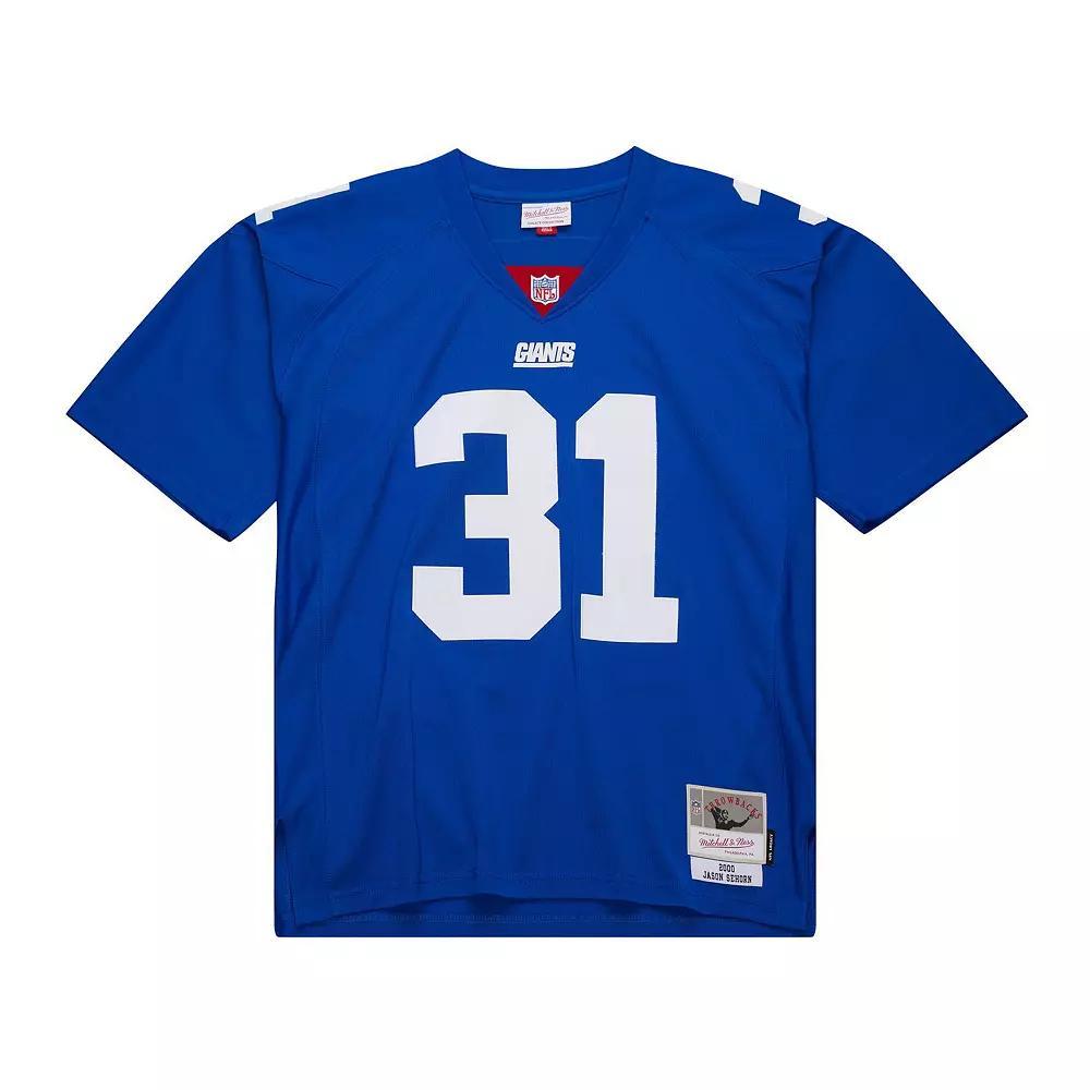 Men's Mitchell & Ness Jason Sehorn Royal New York Giants 2000 Legacy Replica Jersey,  Product Image