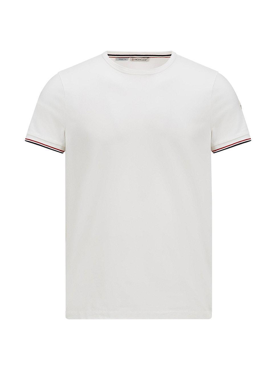 Mens Crewneck T-Shirt in Cotton Product Image