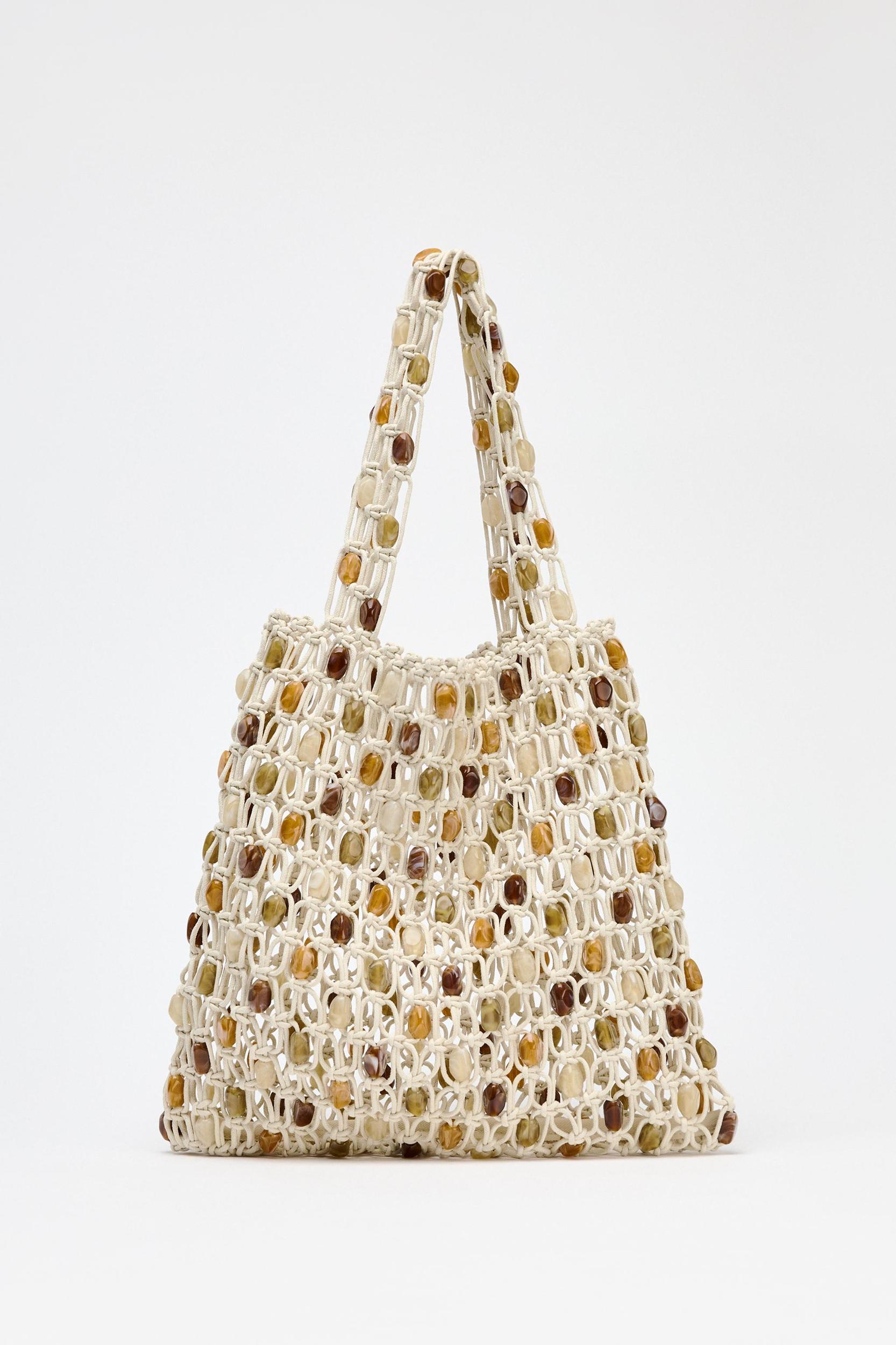 BEADED SHOPPER BAG Product Image