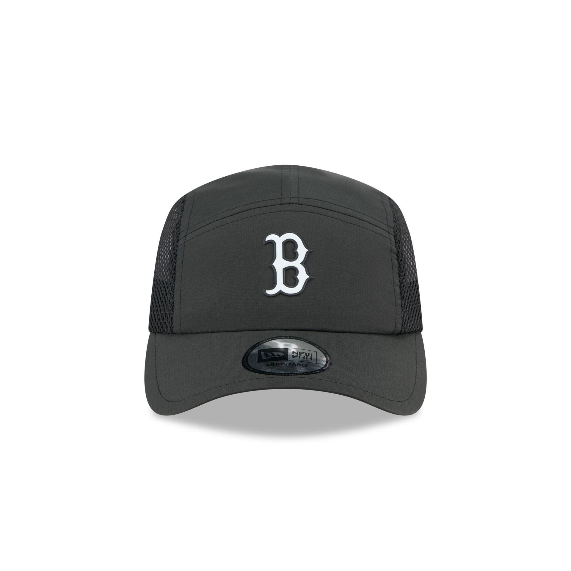 Boston Red Sox Black Poly Runner Adjustable Hat Male Product Image