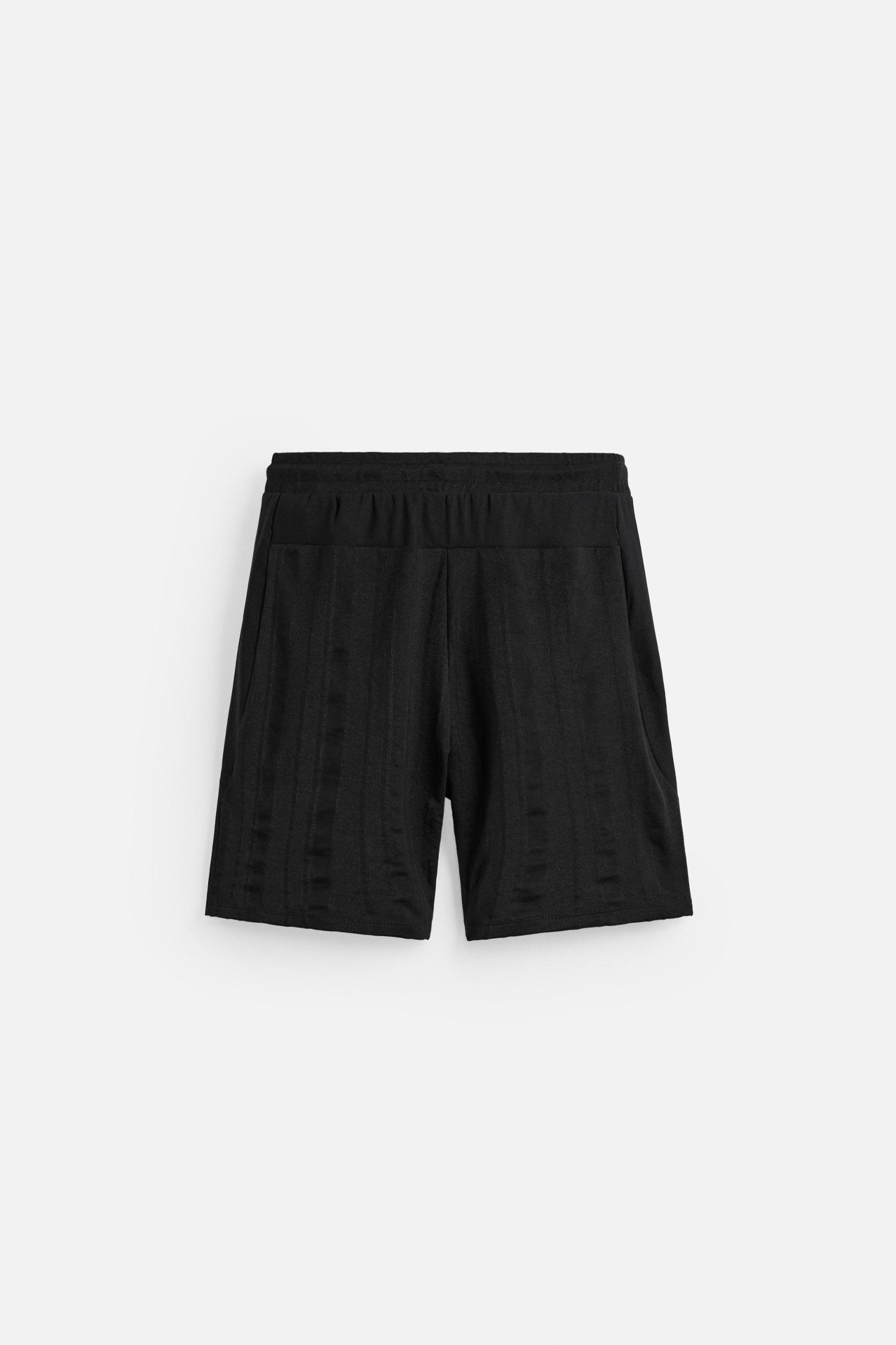 TEXTURED JOGGER SHORTS Product Image