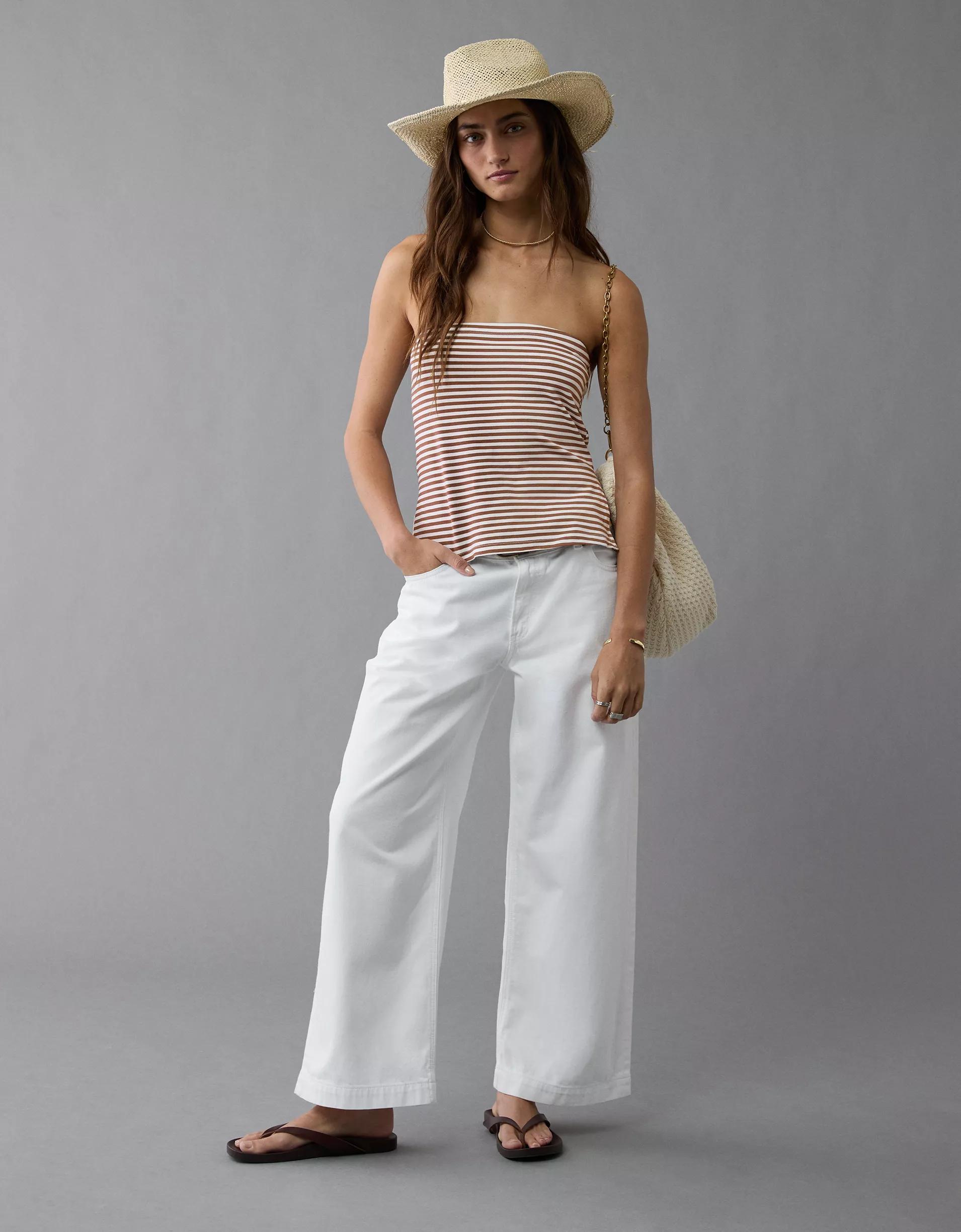 AE Main Squeeze Side Slit Tube Top Product Image