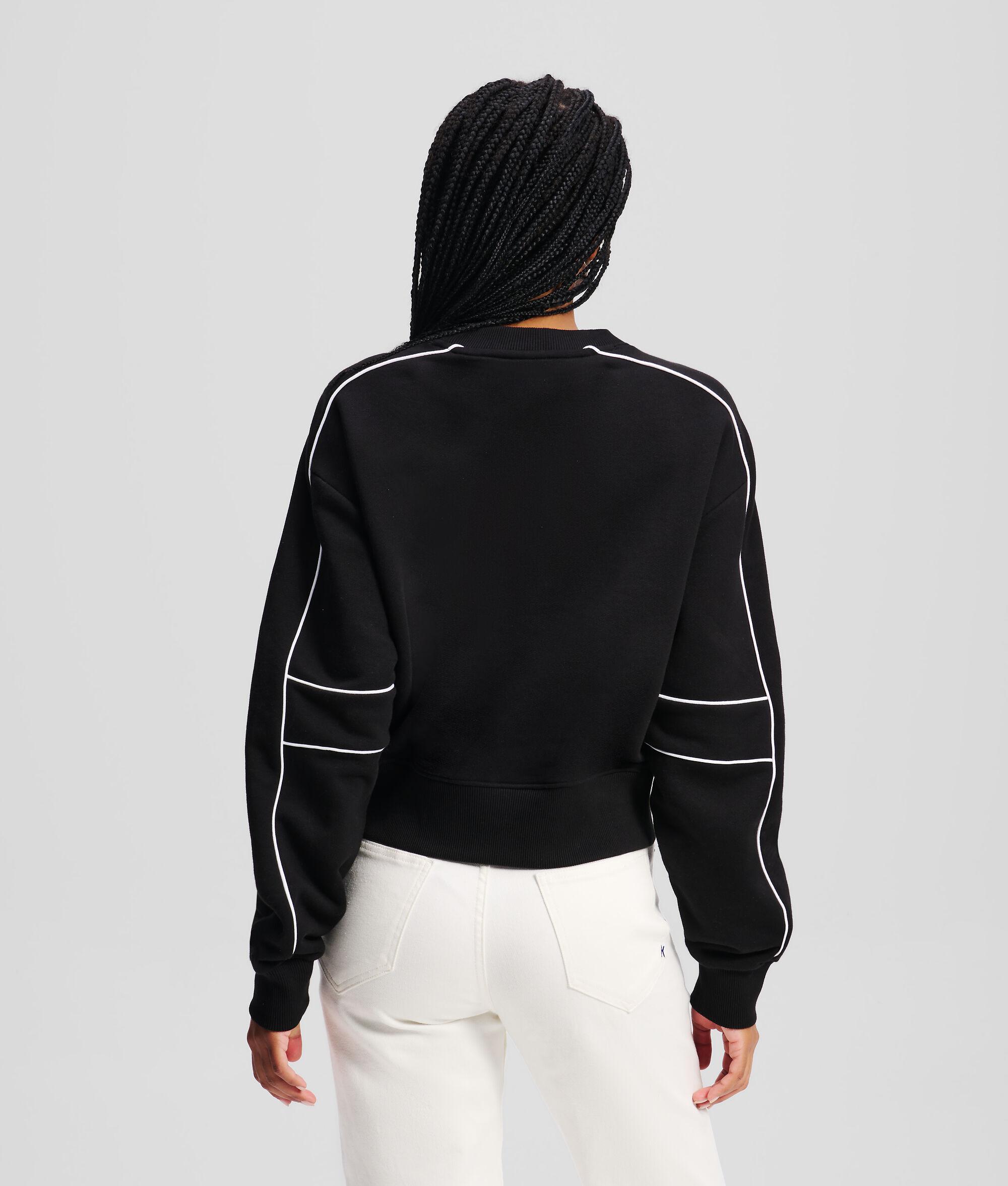 RELAXED CROPPED SWEATSHIRT Product Image