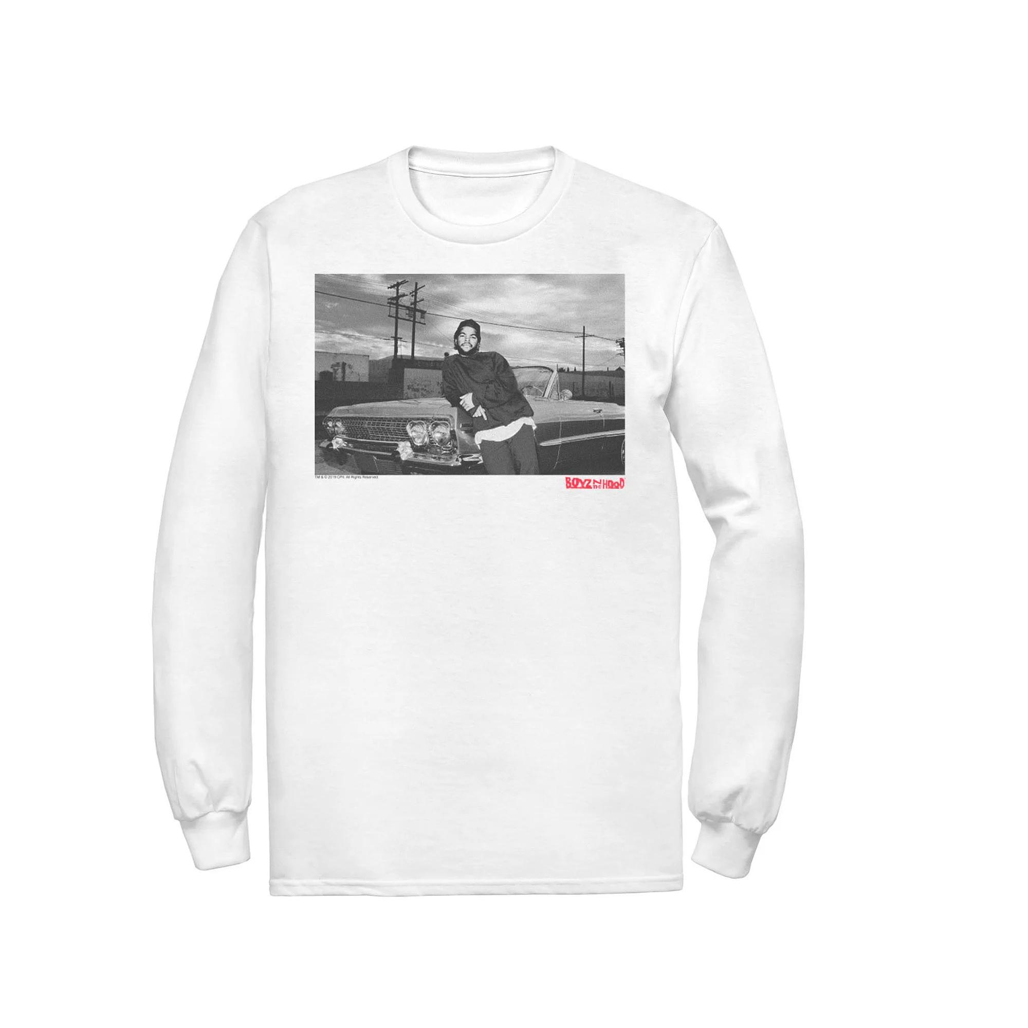 Men's Boyz In The Hood Candid Photo Real Tee, Size: Medium, Athletic Grey Product Image