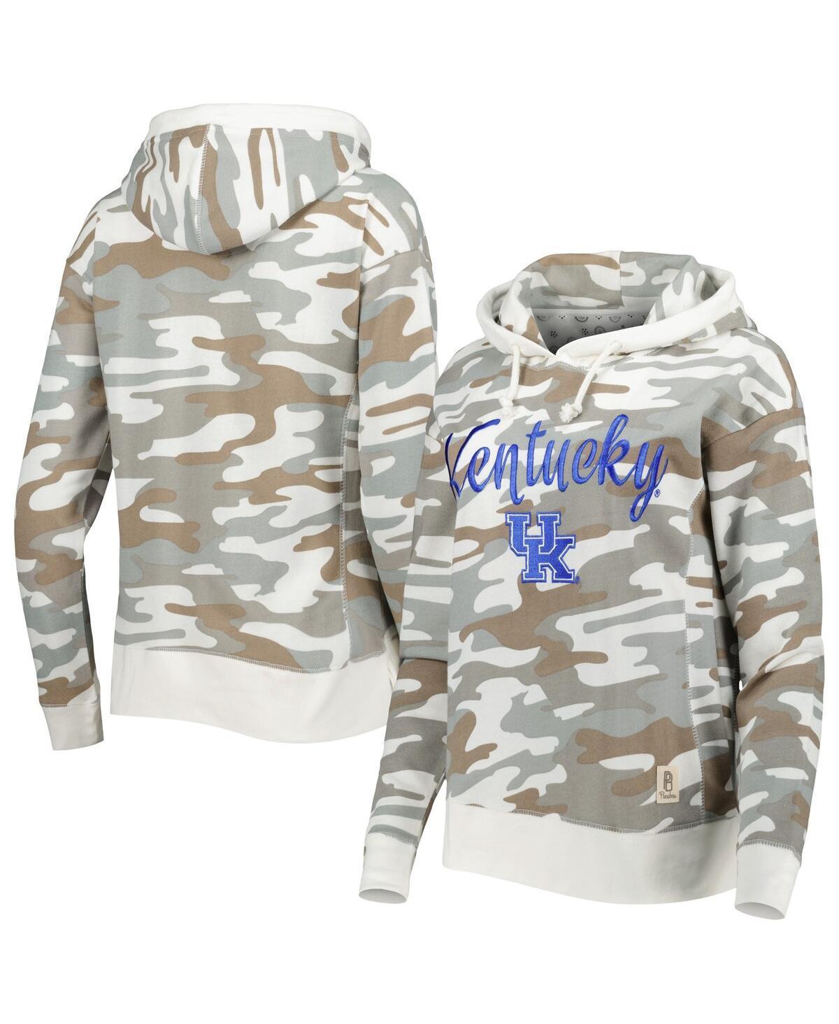 Womens Pressbox Camo Kentucky Wildcats San Pablo Pullover Hoodie Product Image