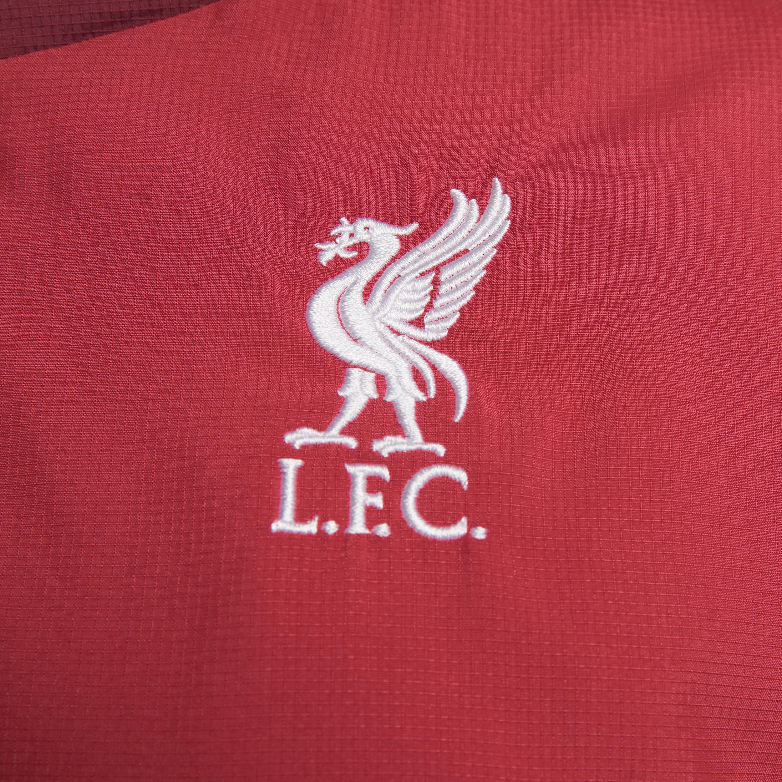 Womens Nike Red Liverpool Anthem Raglan Performance Full-Zip Jacket Product Image