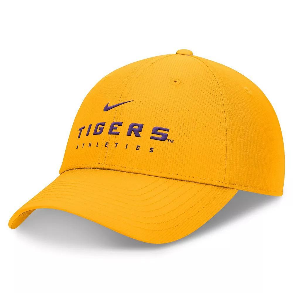 Men's Nike Gold LSU Tigers 2024/25 On-Field Club Performance Adjustable Hat, Size: Medium/Large Product Image