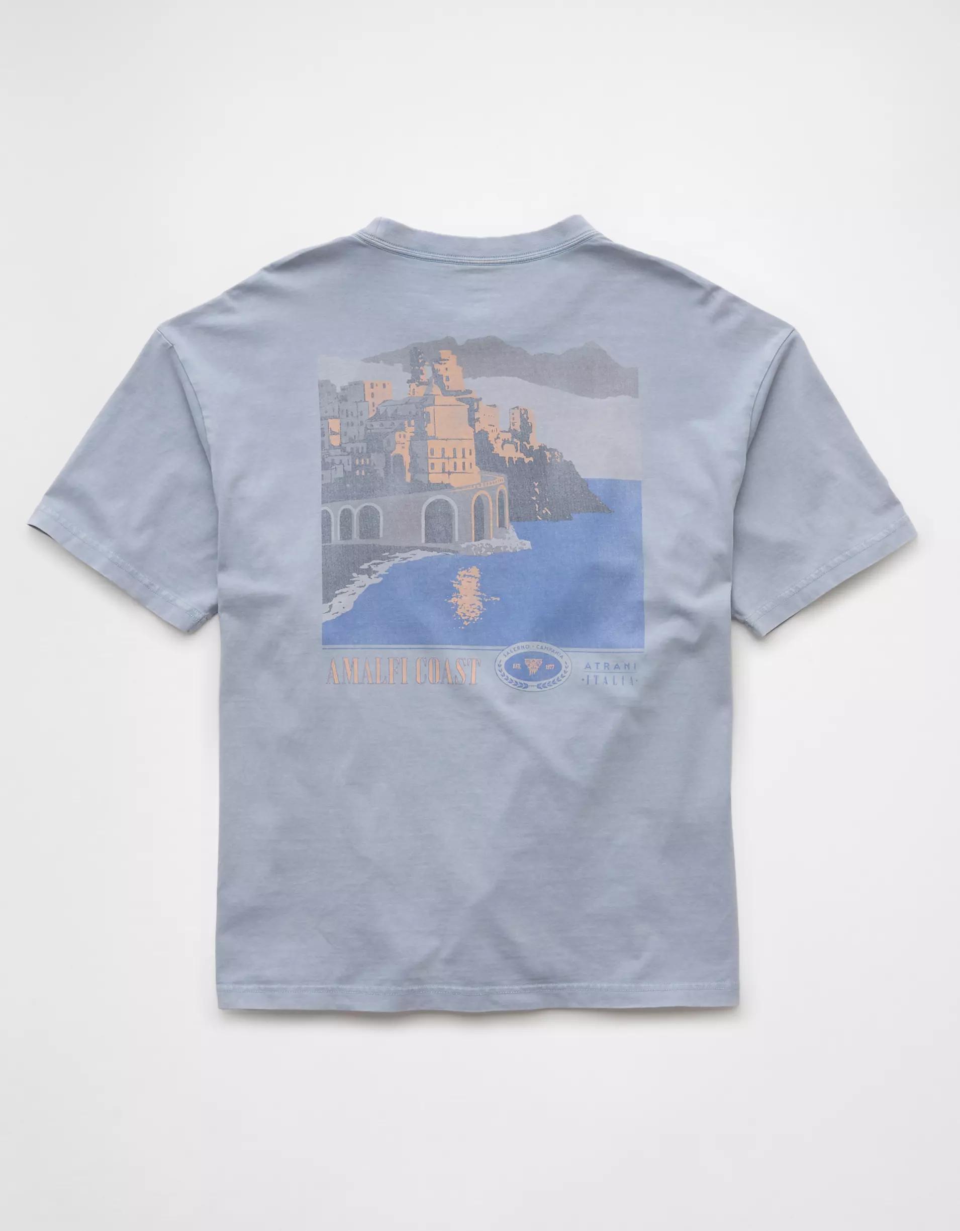 AE Boxy Destination Graphic T-Shirt Product Image