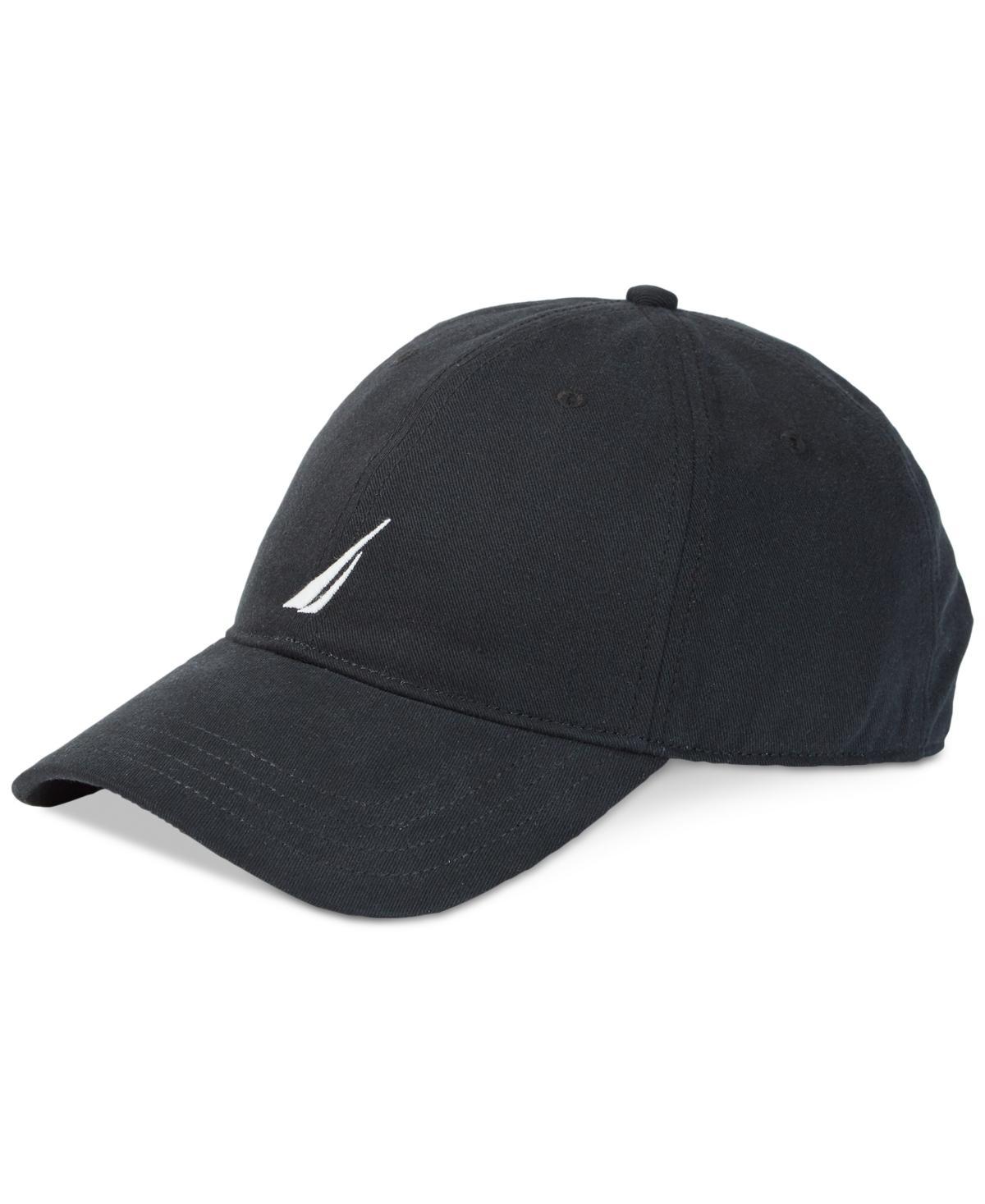 Nautica Mens Classic Logo Adjustable Cotton Baseball Cap Hat Product Image