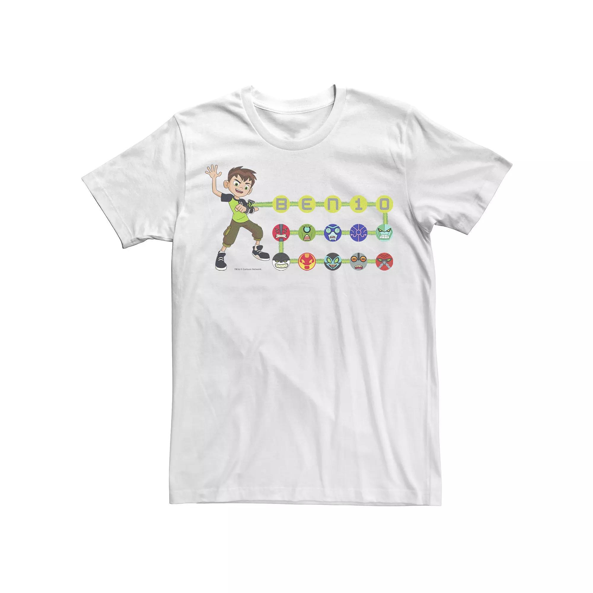Men's Ben 10 Ben Aliens Graphic Tee,  Product Image