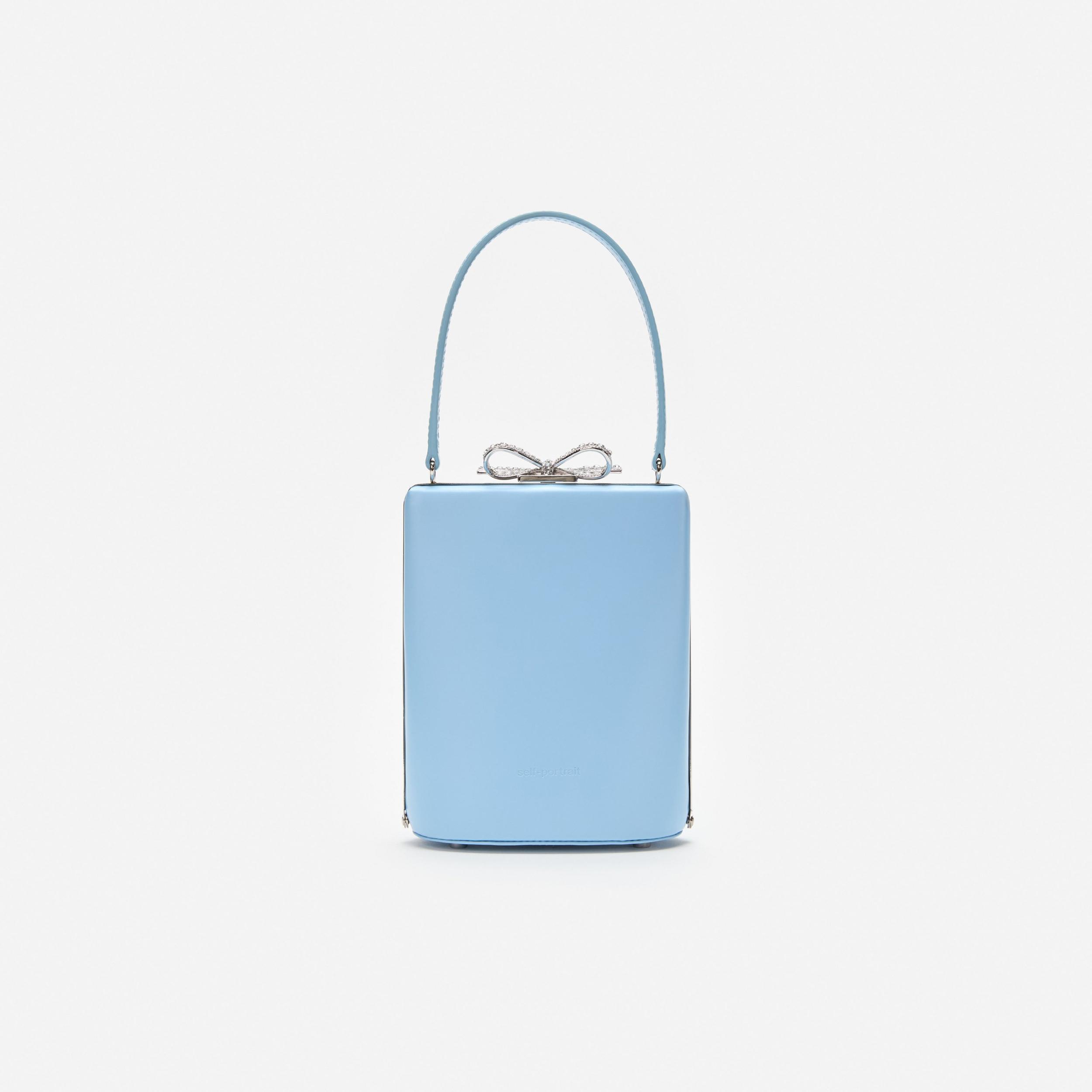 Blue Leather Bag Product Image