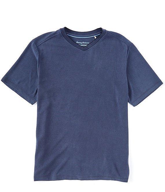 Tommy Bahama Island Zone Coastal Crest Short Sleeve V-Neck T-Shirt Product Image