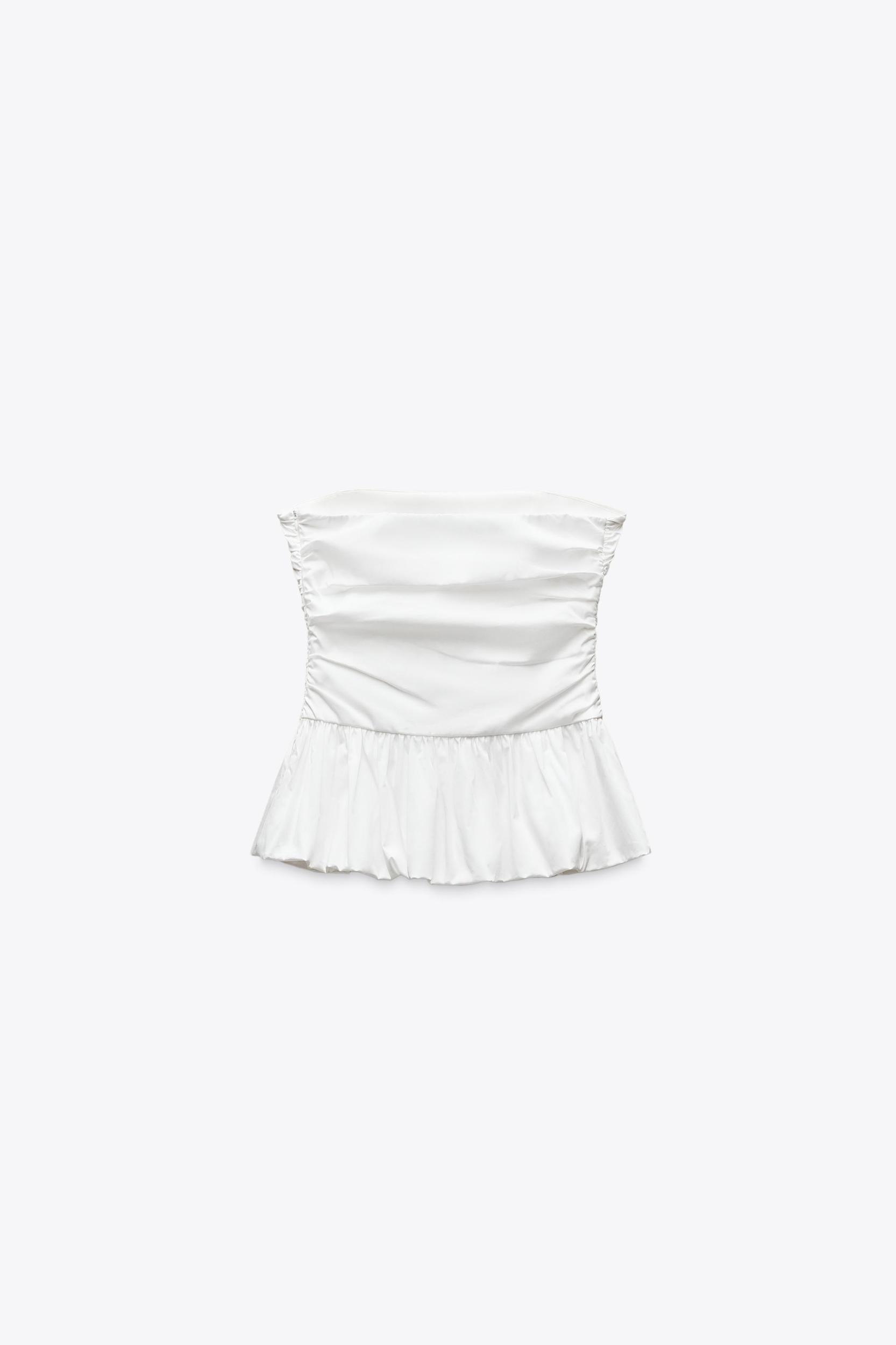 VOLUMINOUS POPLIN TOP Product Image