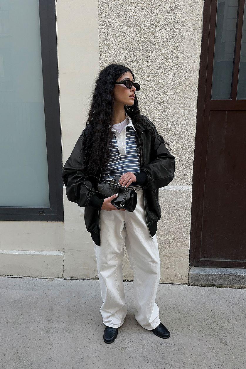 Long Sleeve Polo Shirt Product Image